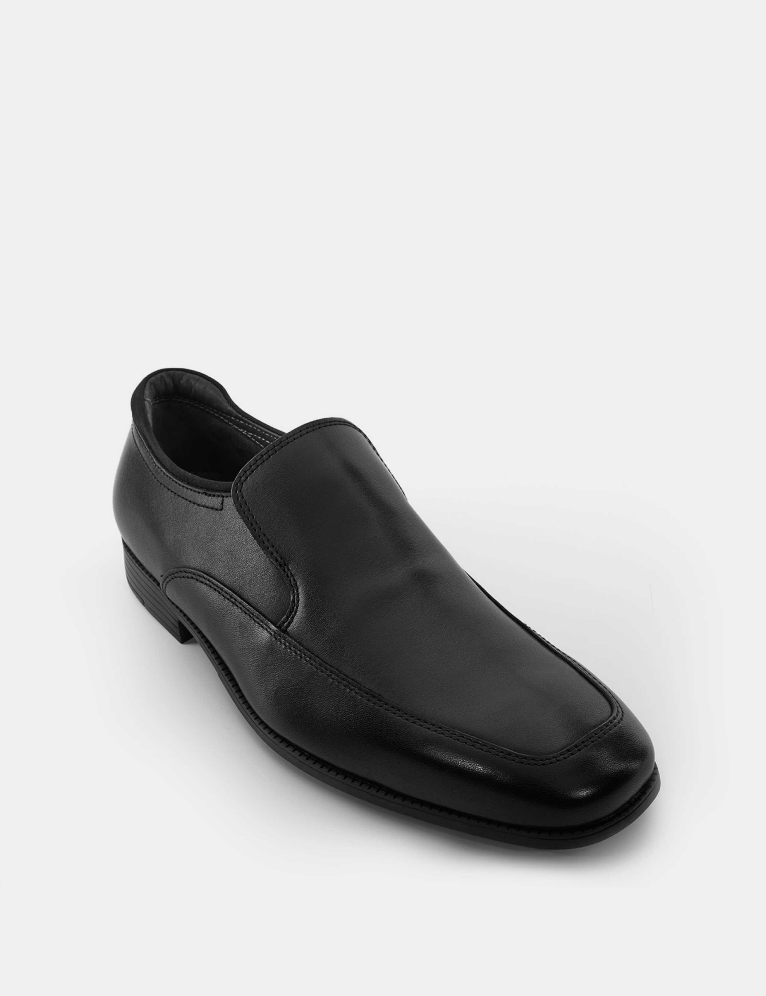 Kids' Leather School Shoes (2 Large - 5½ Large) 2 of 3