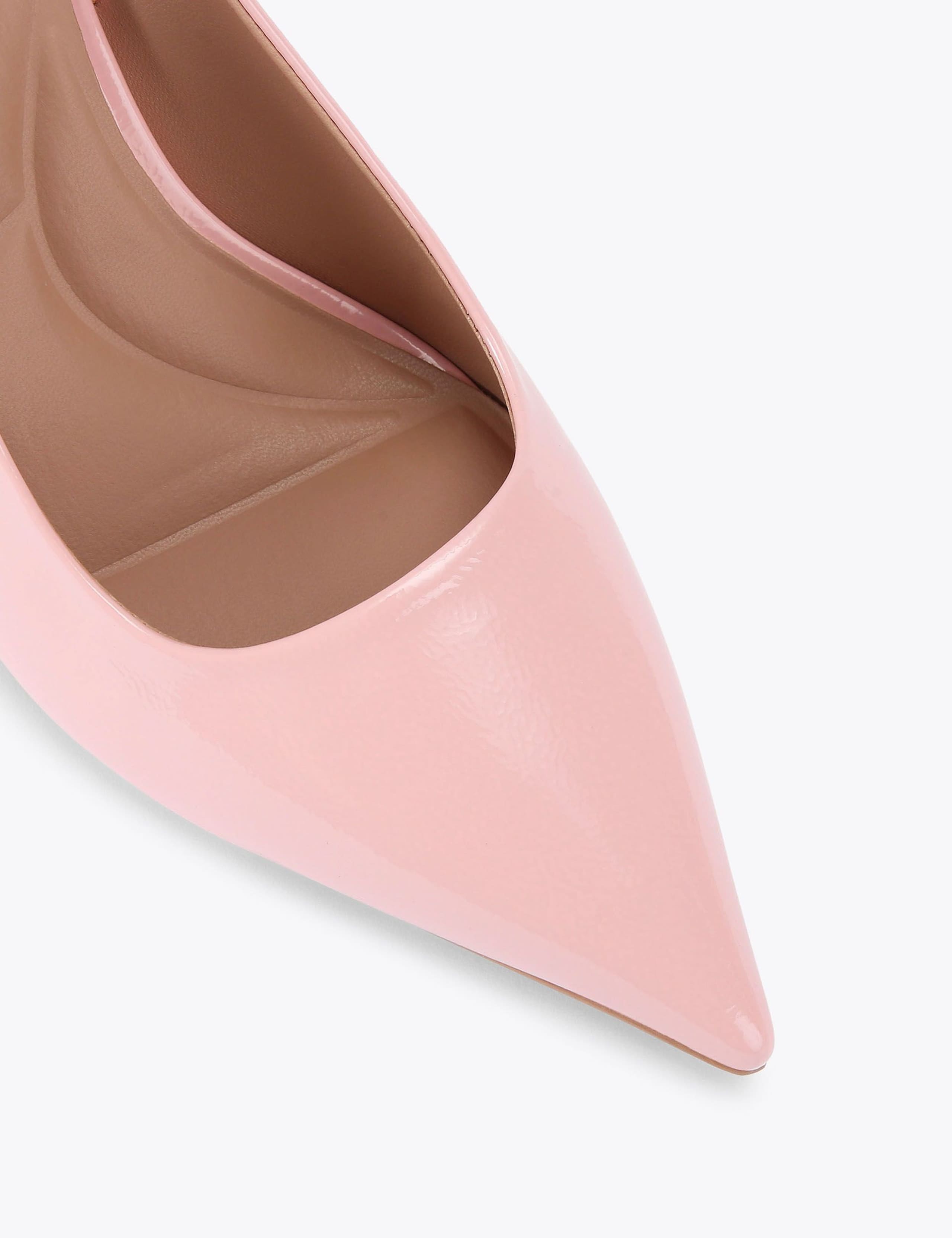 Patent Stiletto Heel Pointed Slingback Shoes 5 of 5