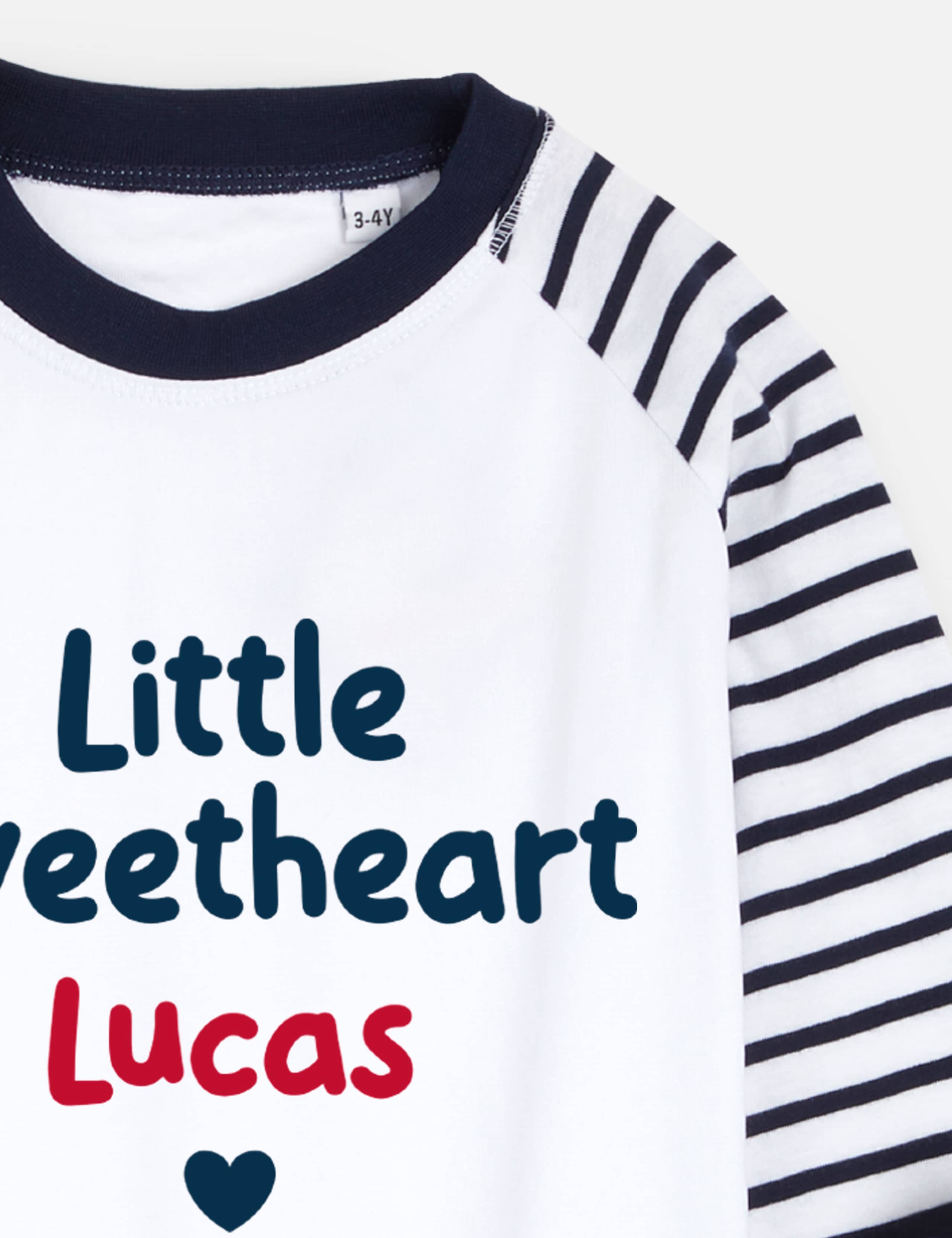 Personalised Sweetheart Pyjamas (0-4 Yrs) 2 of 4