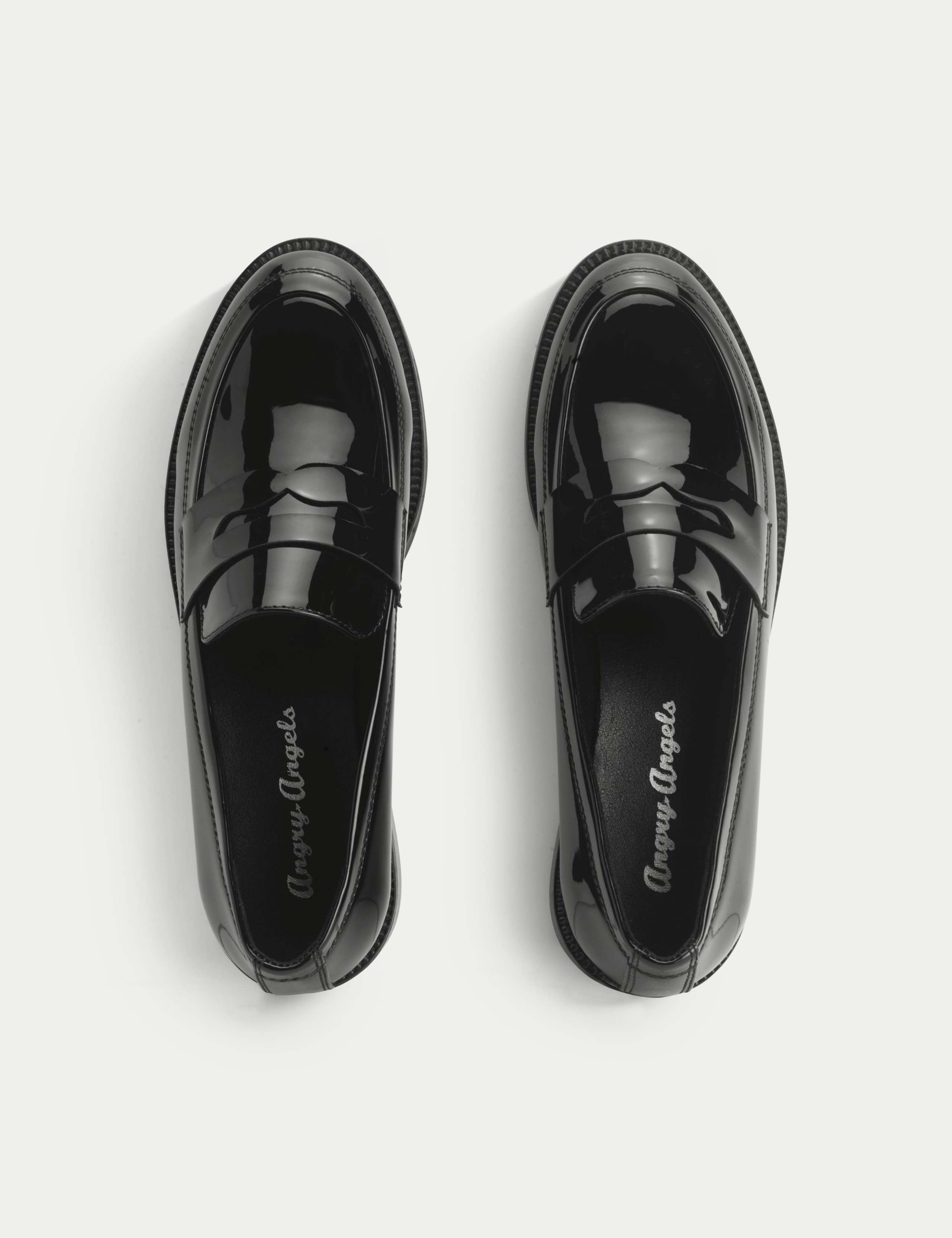 Patent Leather School Shoes (3½ Large - 7 Large) 2 of 3