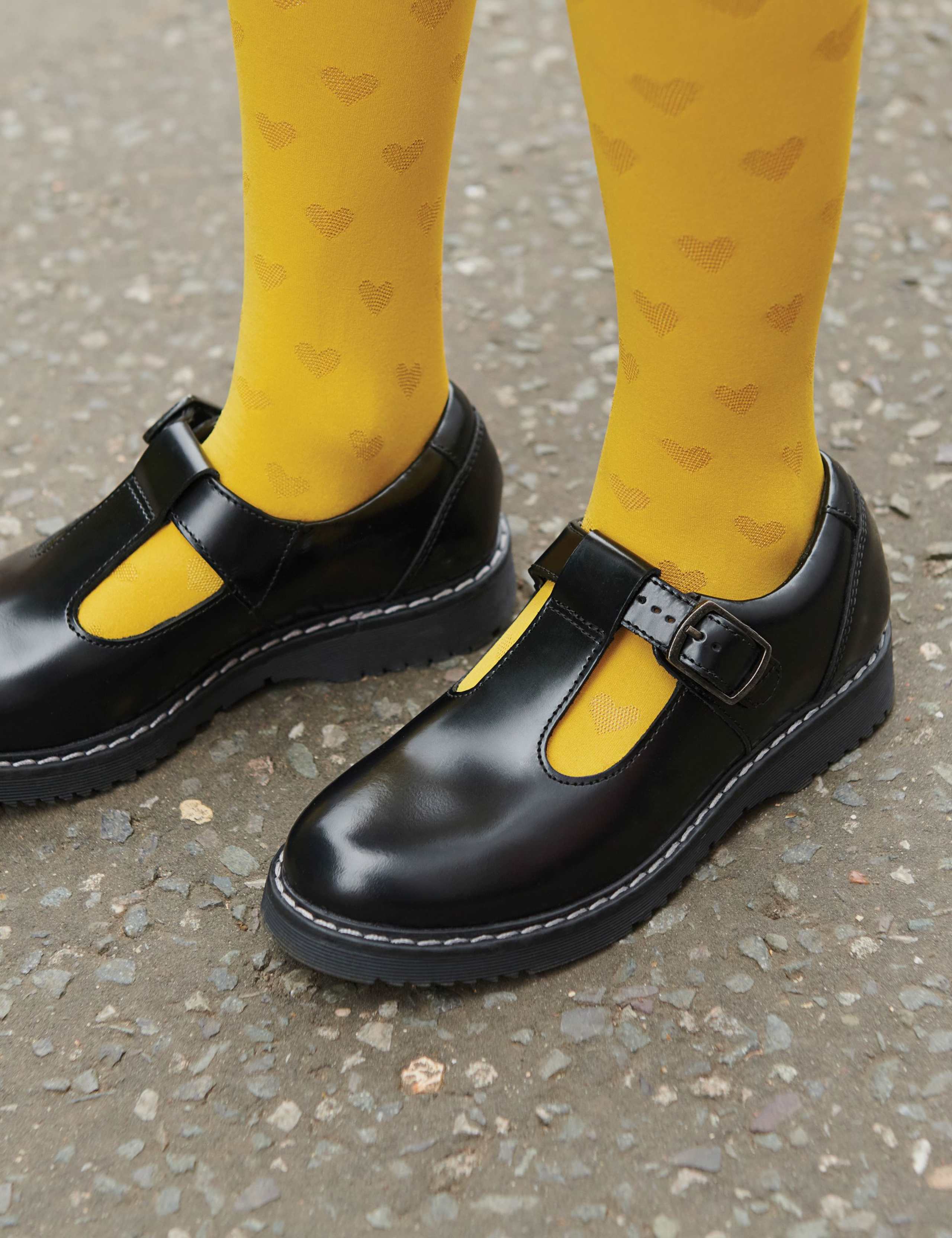 Kids' Leather Mary Jane School Shoes (1 Large - 7 Large) 4 of 5