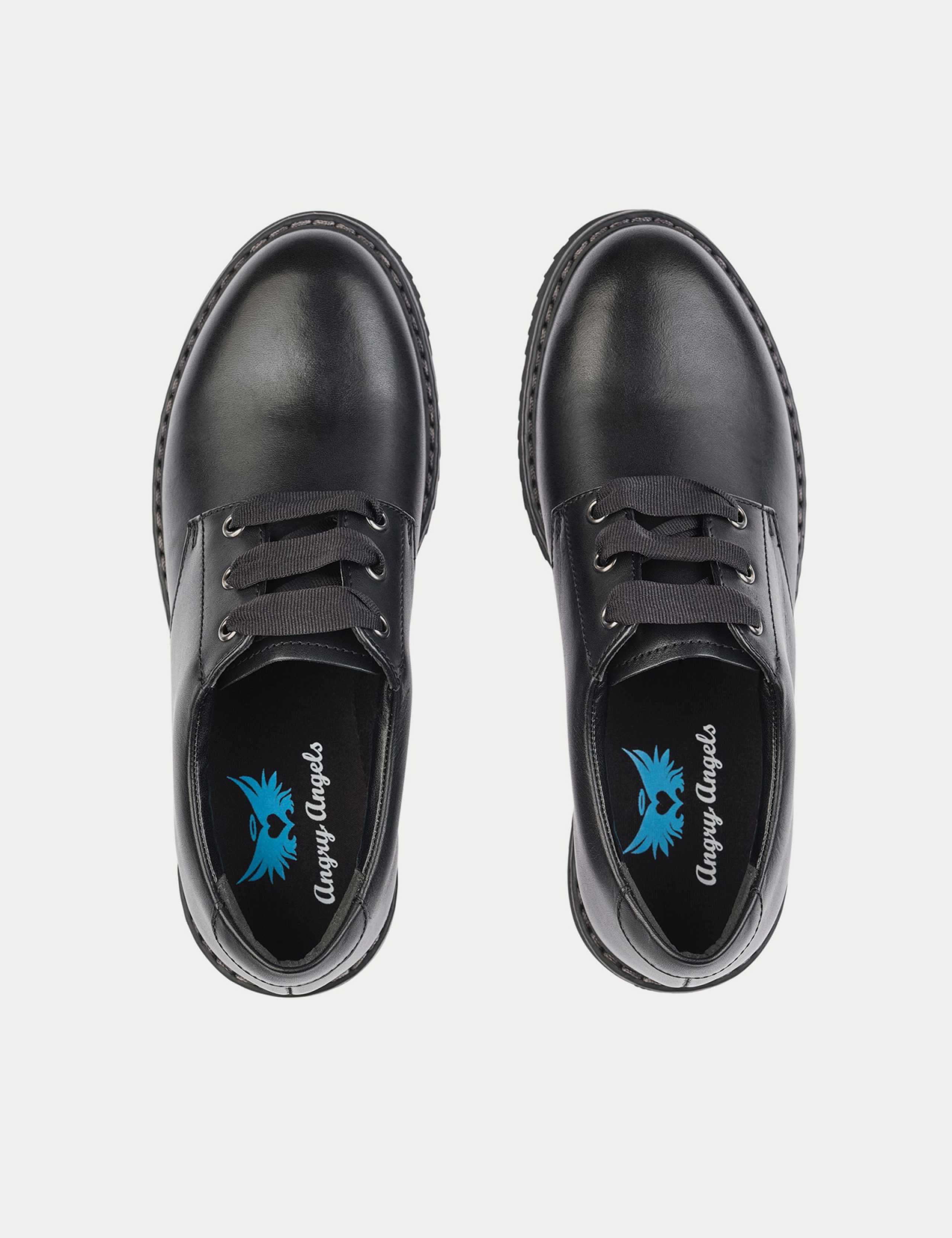 Leather School Shoes (12½ Small - 9 Large) 2 of 5