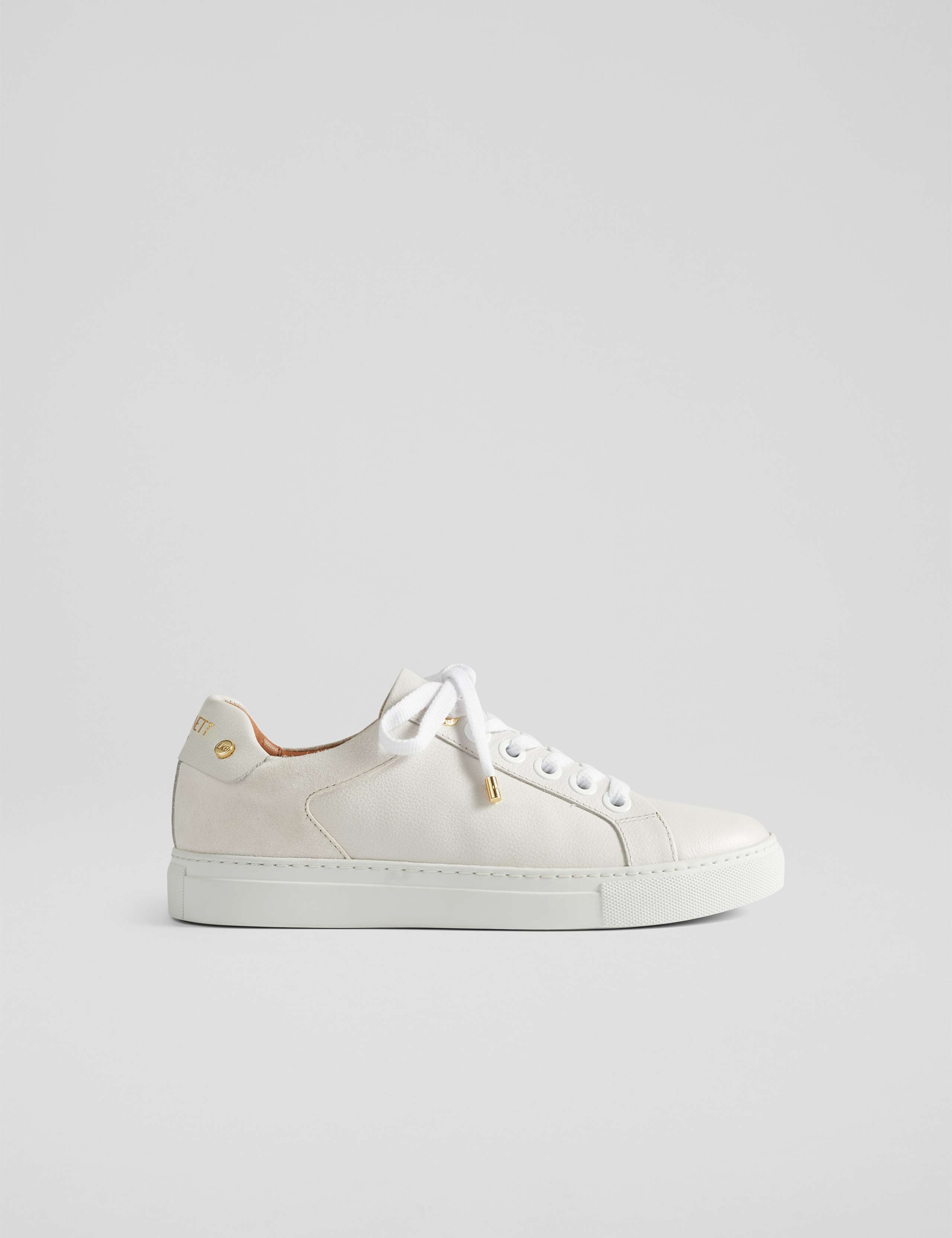 Leather Lace Up Trainers 1 of 4
