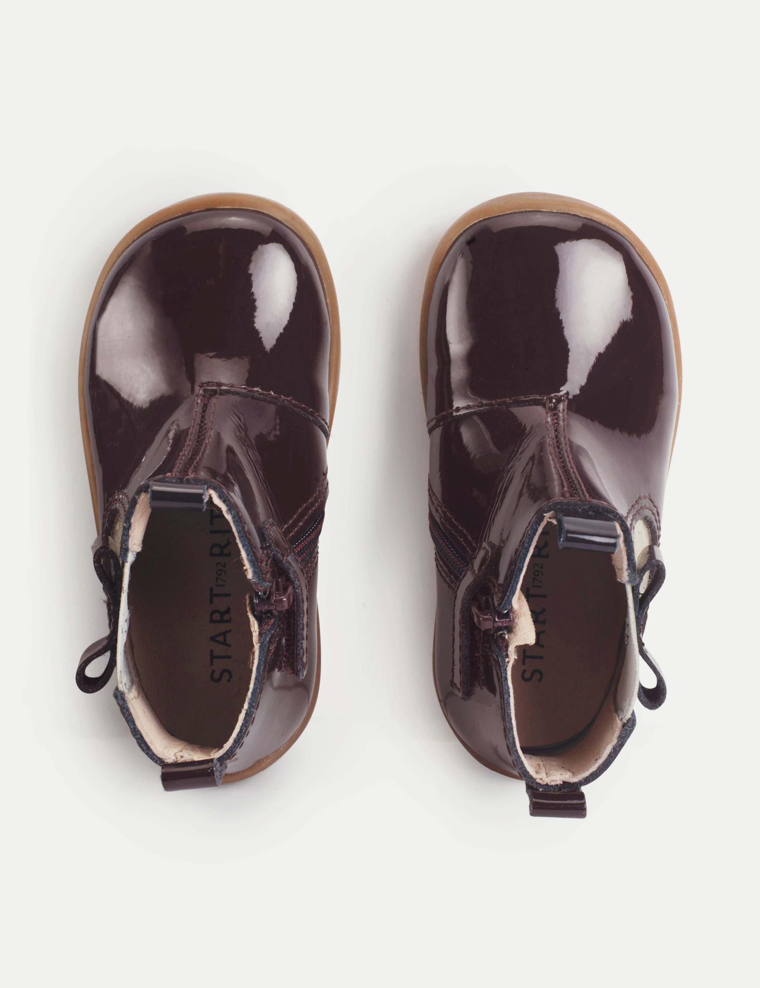 Kids' Leather Bow Detail Boots (4 Small - 8 Small) 2 of 3