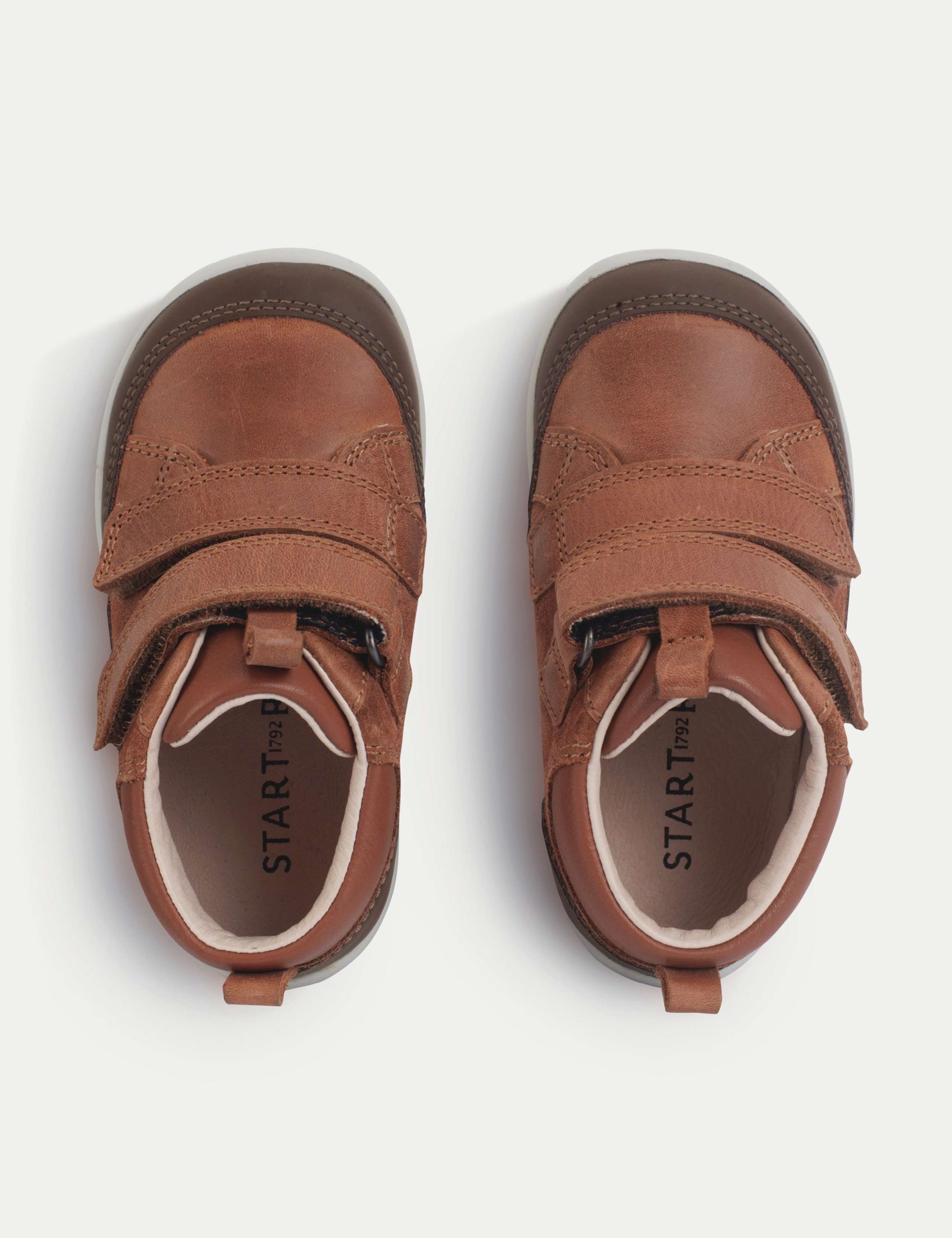 Kids' Leather Riptape Trainers (4 Small-8 Small) 2 of 3