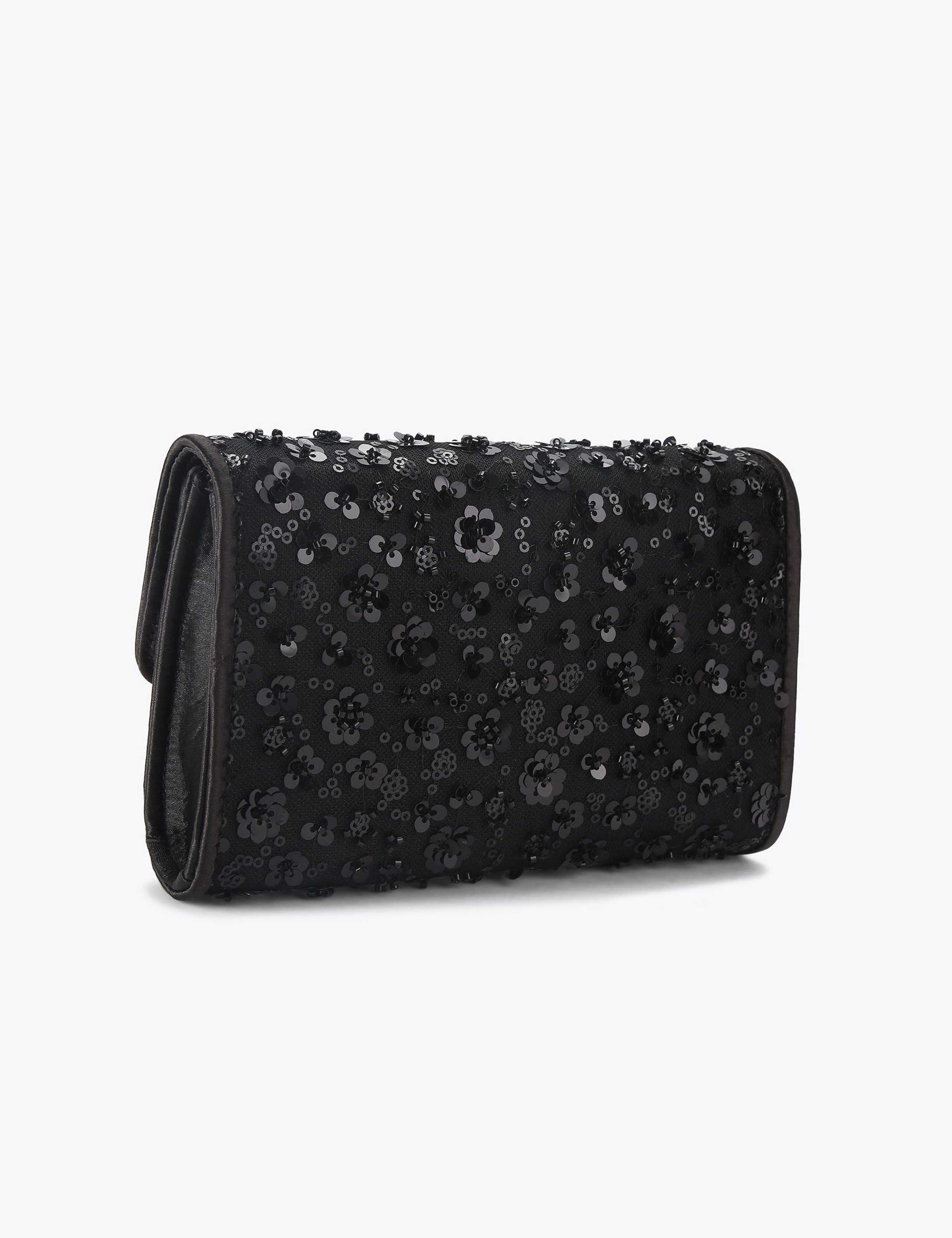 Beaded Chain Strap Clutch Bag 3 of 4