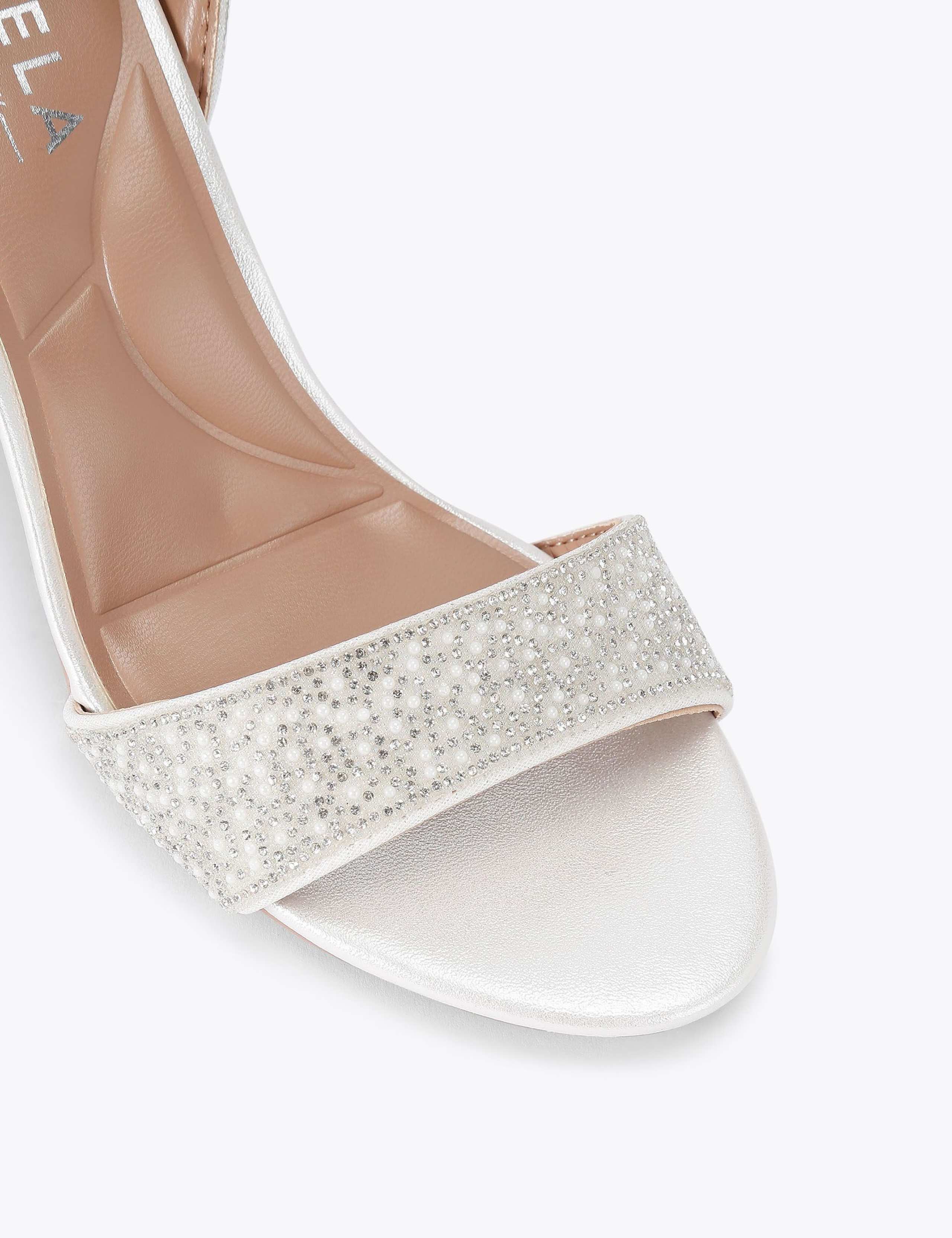 Embellished Block Heel Sandals 5 of 5