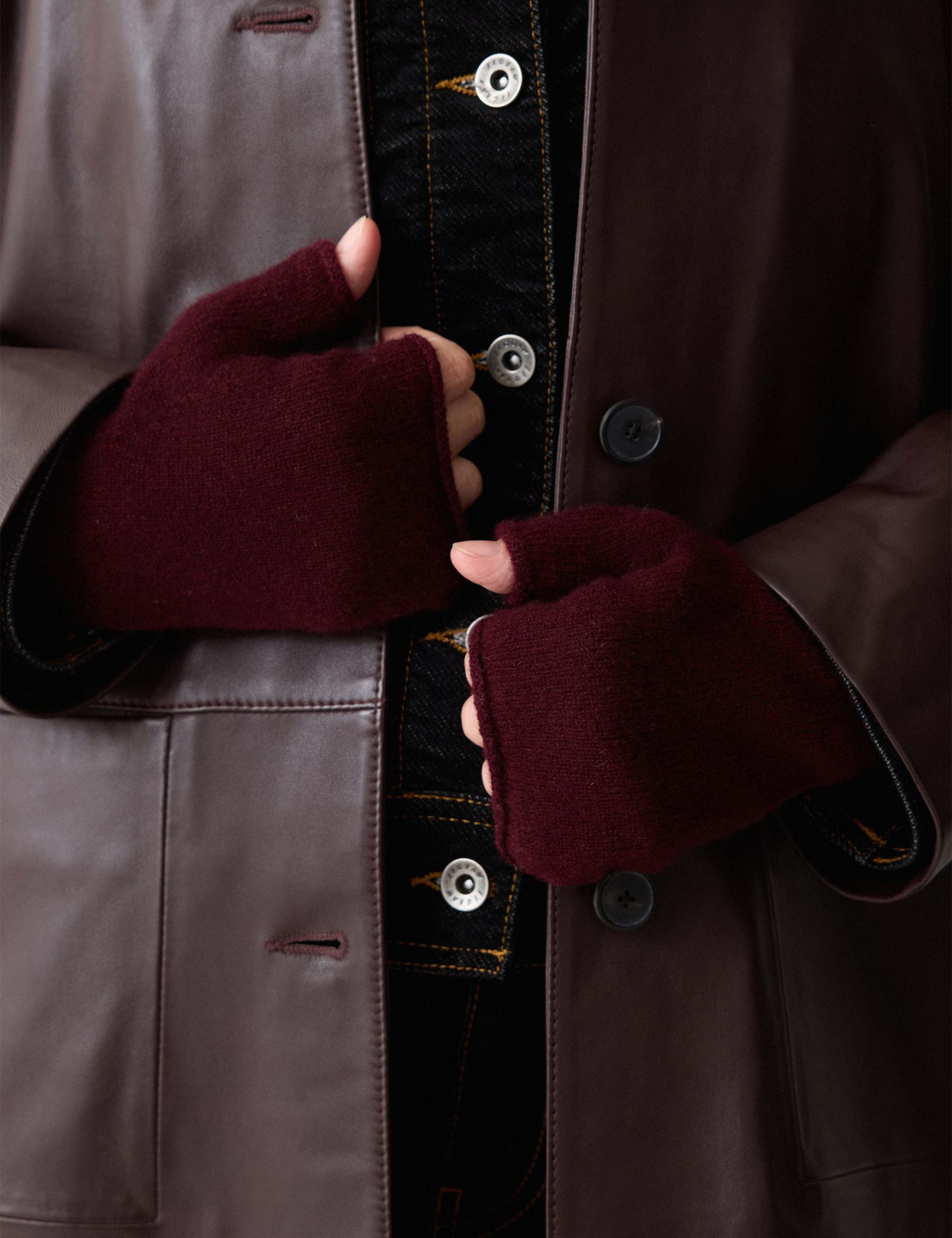 Cashmere Mittens 2 of 4