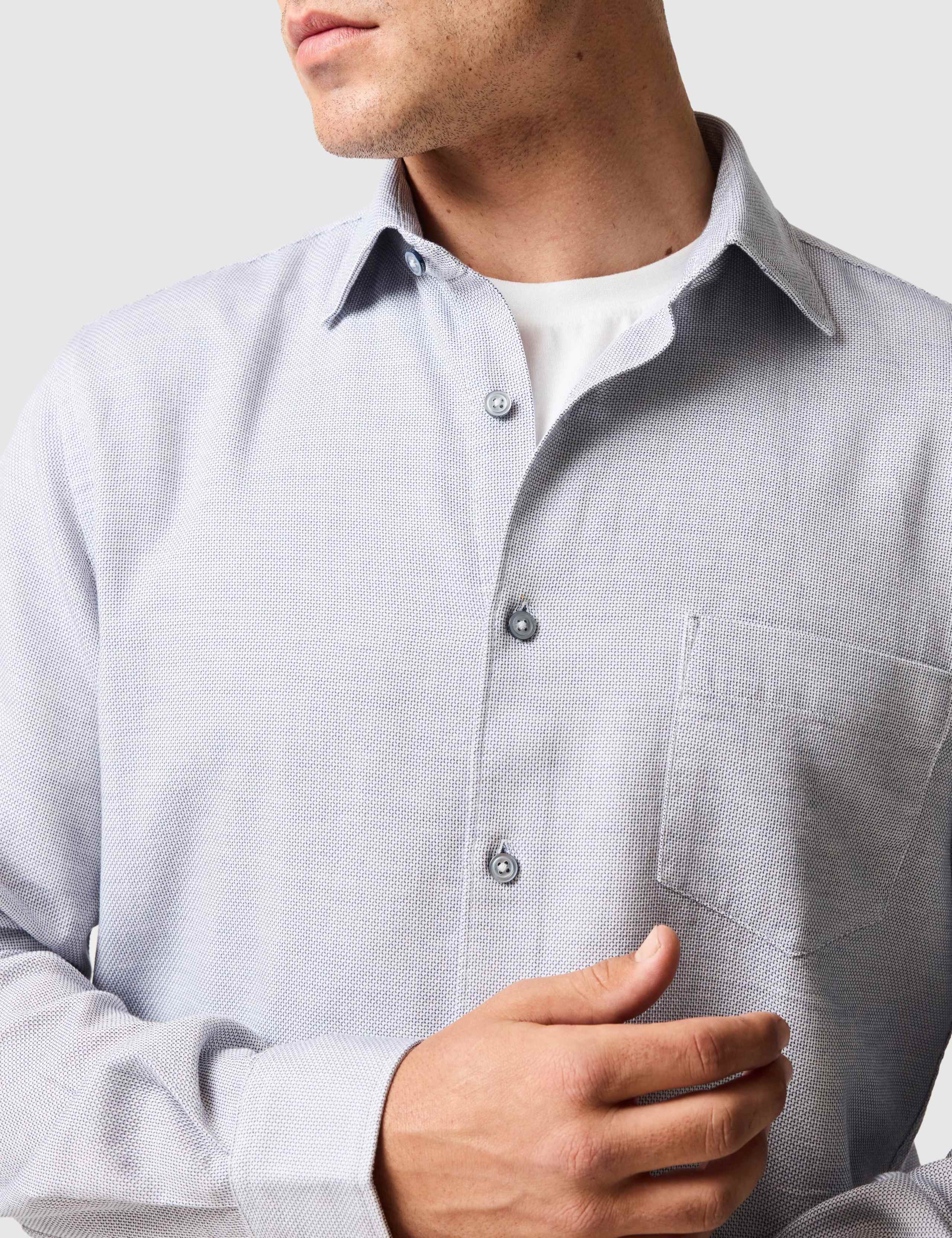 Slim Fit Pure Cotton Oxford Shirt 4 of 4