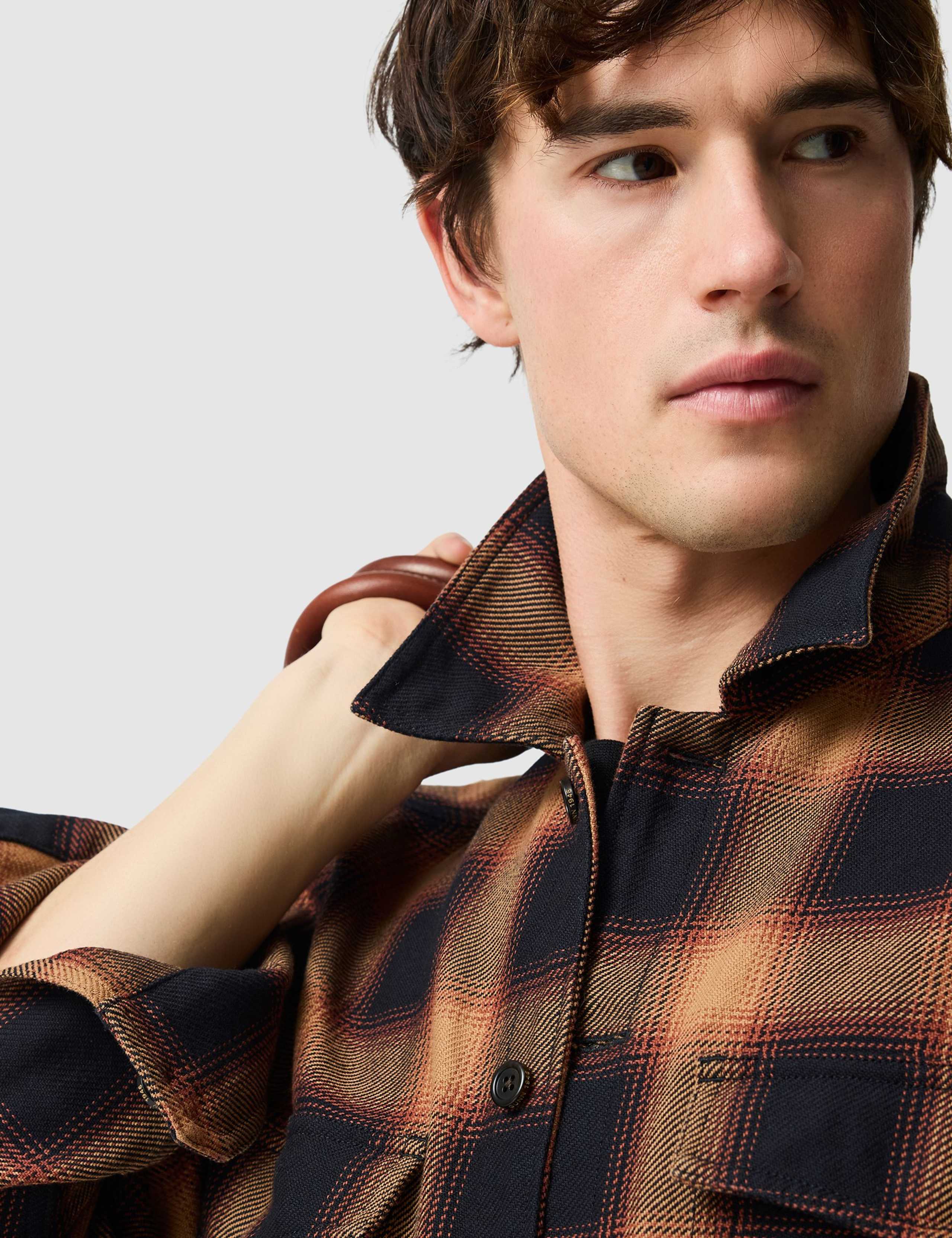 Bennets Pure Cotton Checked Overshirt 2 of 4