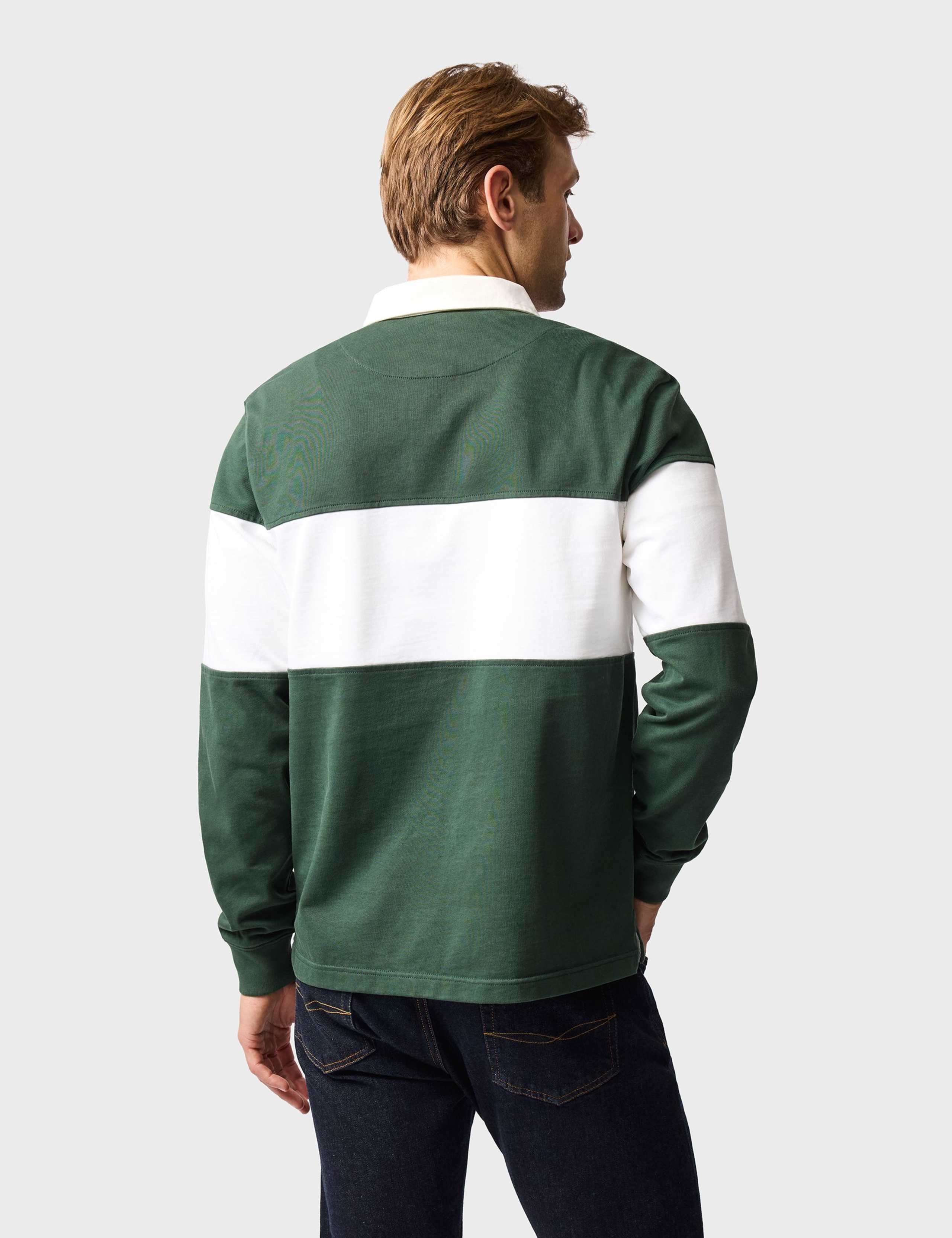 Foresters Pure Cotton Logo Rugby Shirt 3 of 4