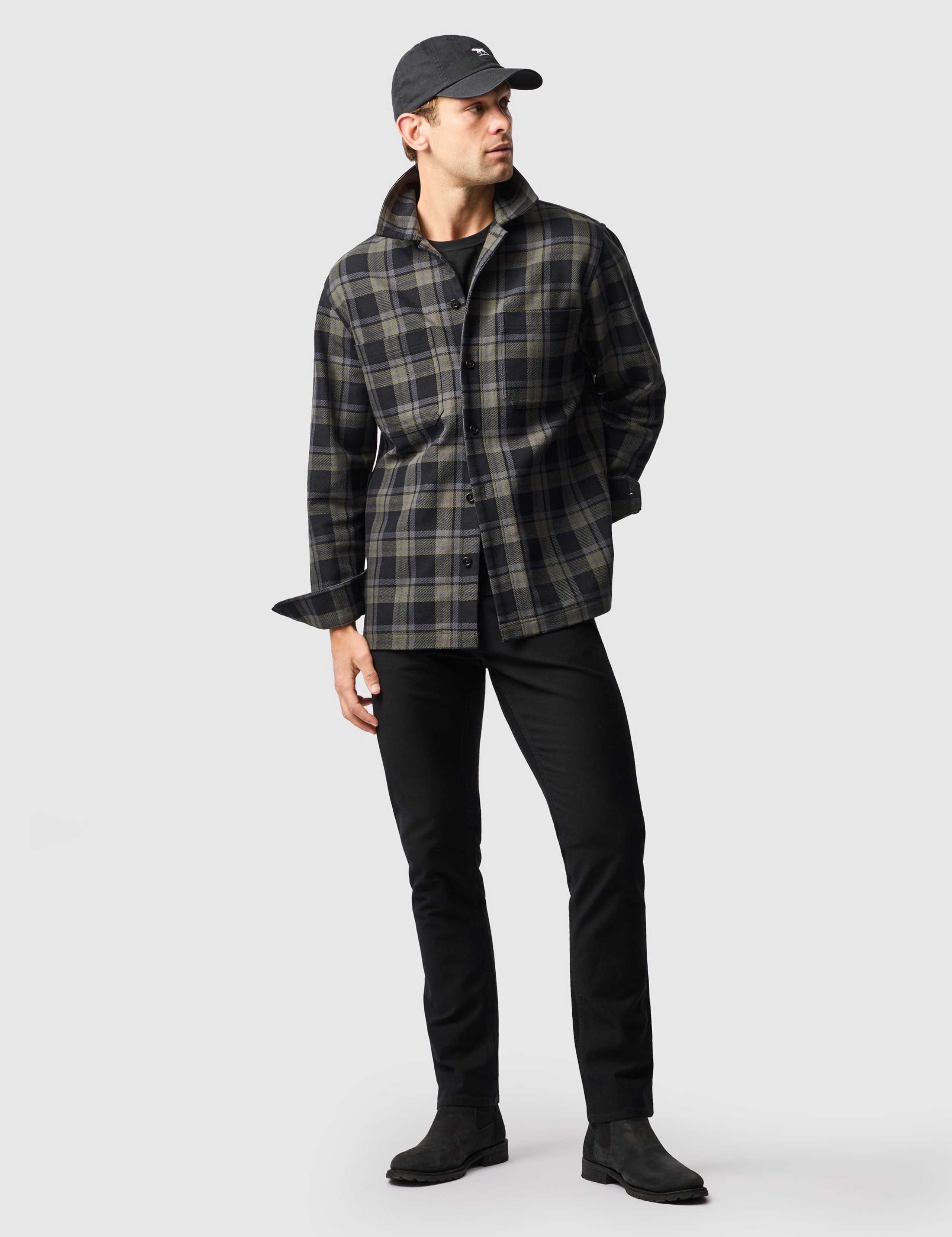 Kingsland Pure Cotton Check Overshirt 3 of 4