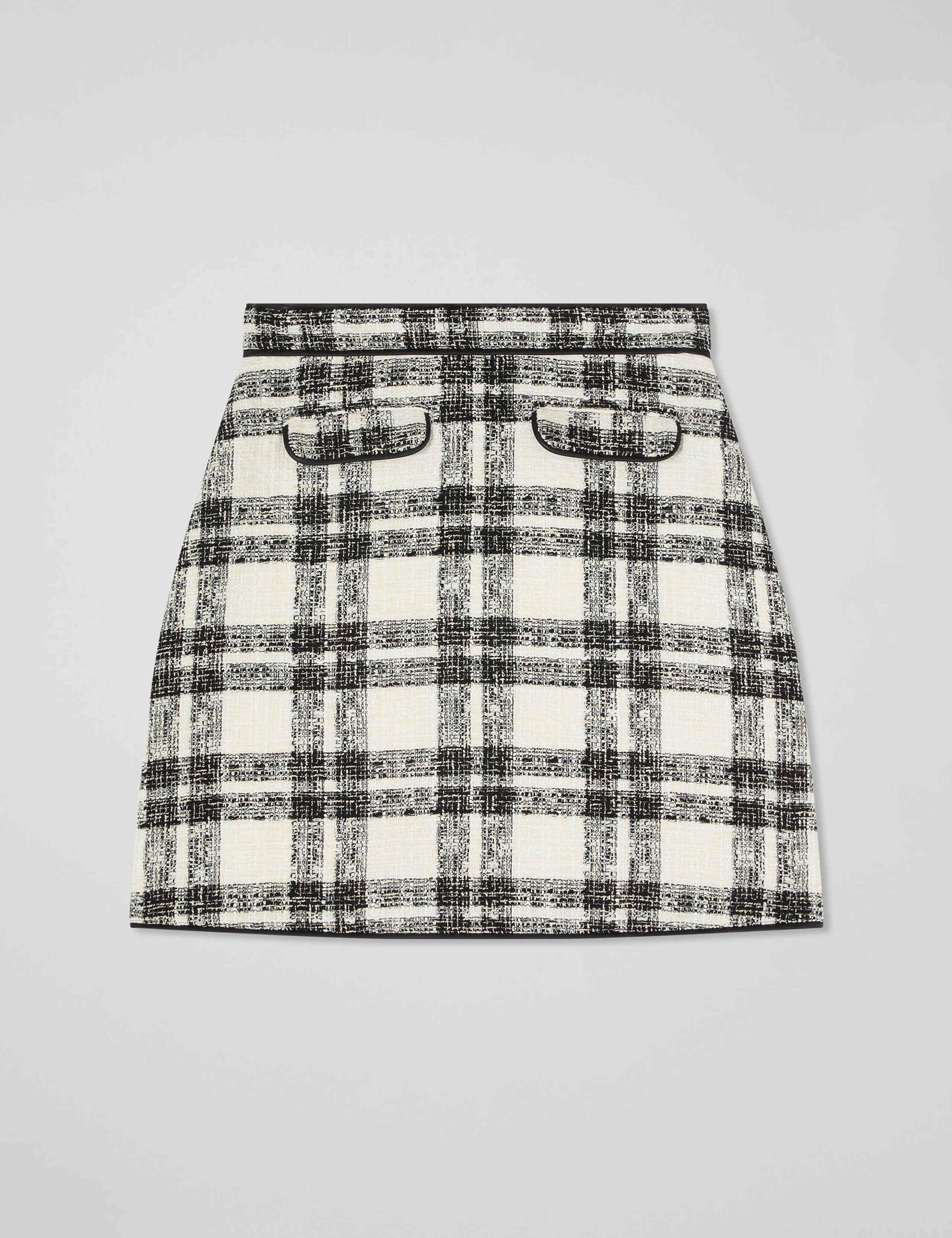 Checked Mini A-Line Skirt 2 of 4