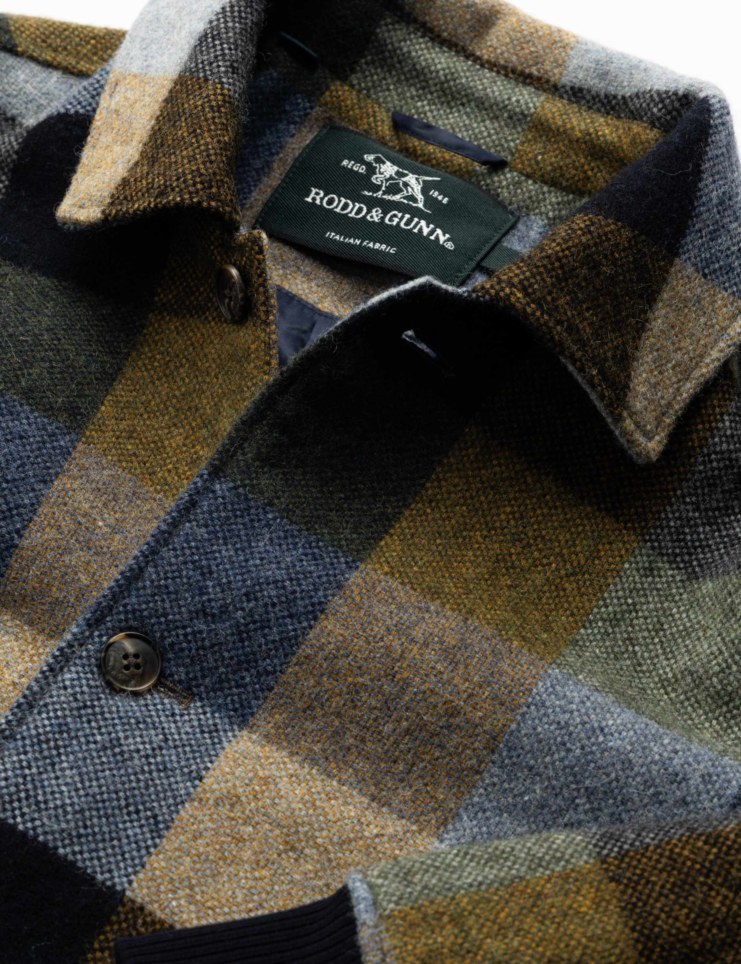 Wool Rich Checked Utility Jacket 3 of 6