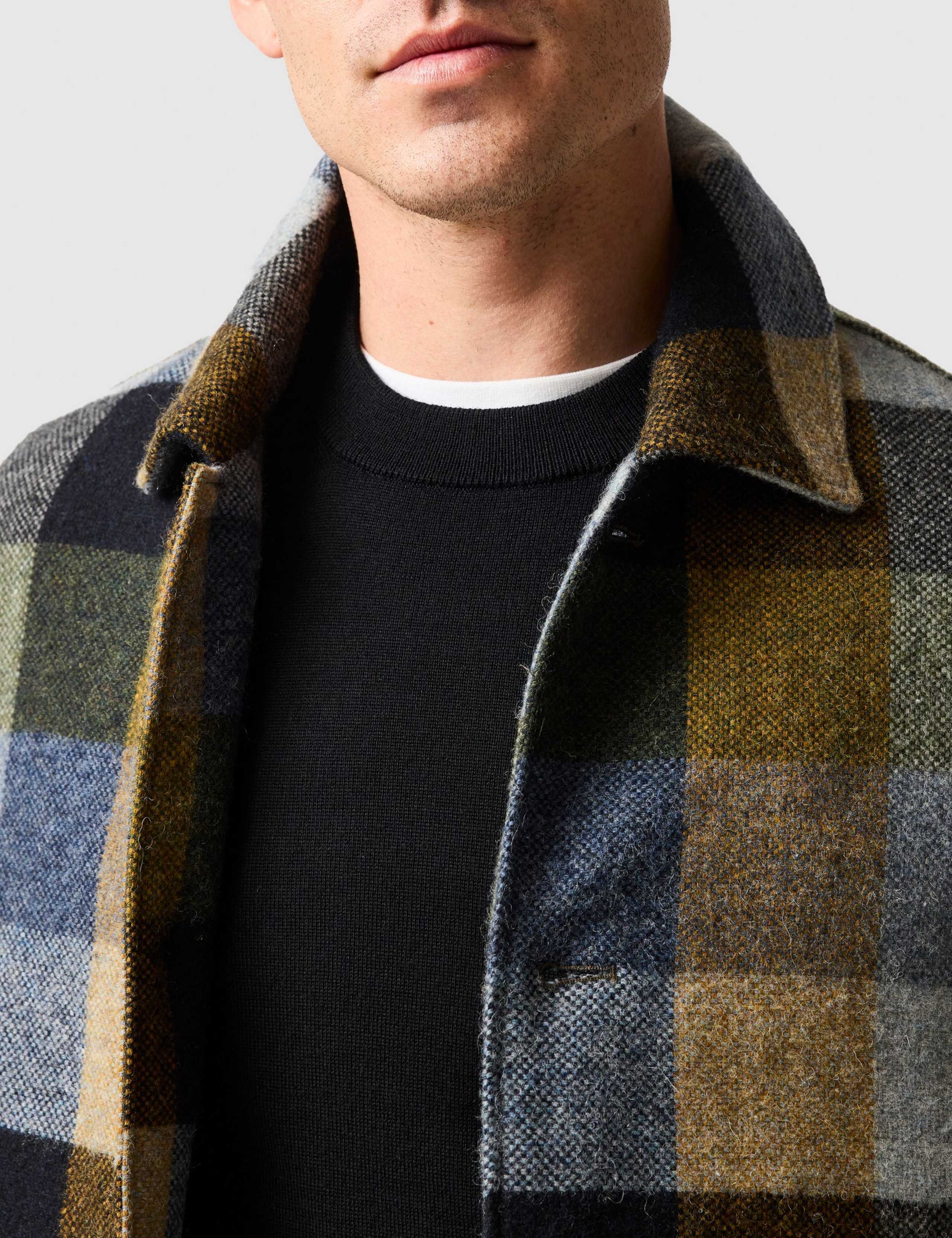 Wool Rich Checked Utility Jacket 6 of 6