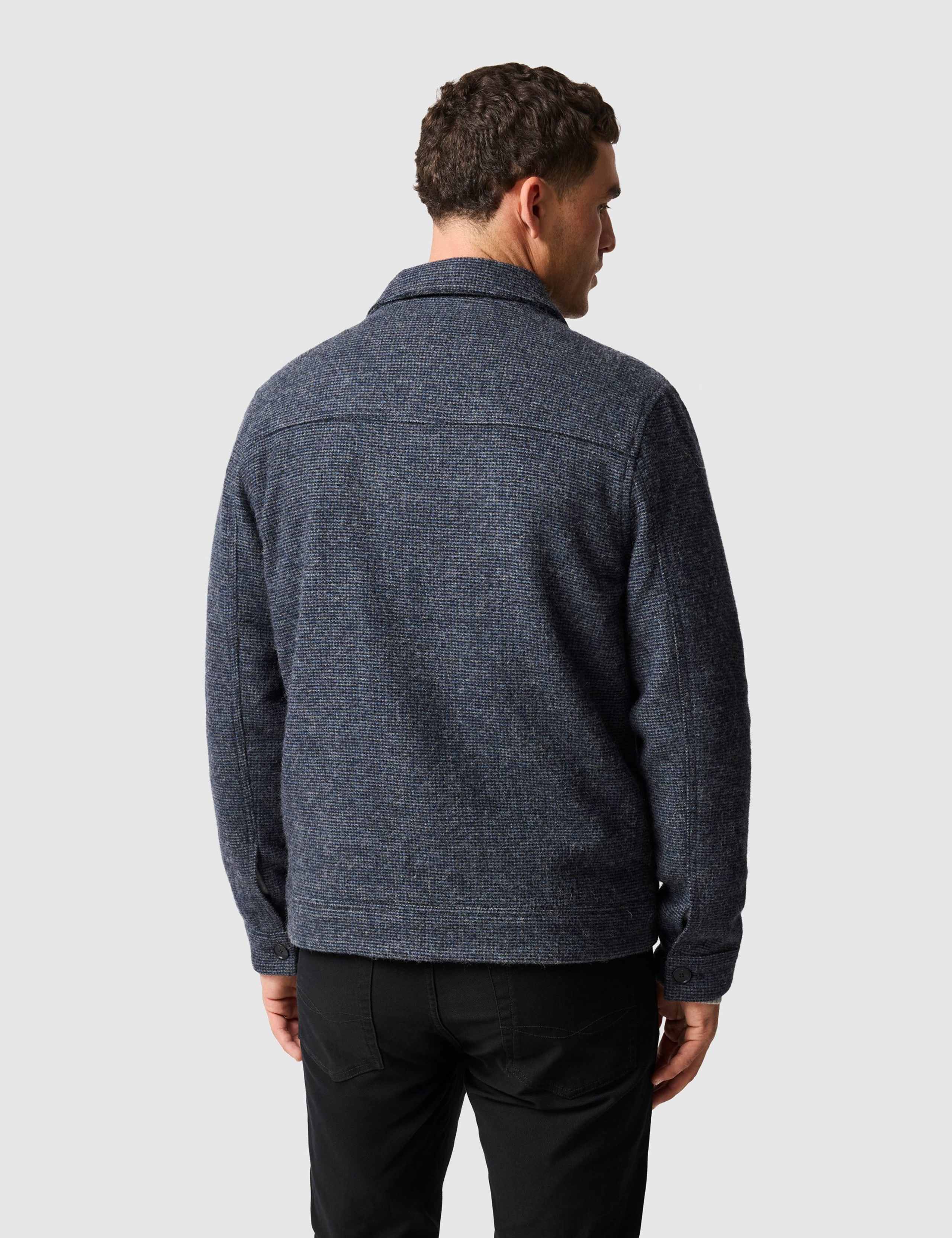 Roys Hill Wool Rich Check Utility Jacket 3 of 6