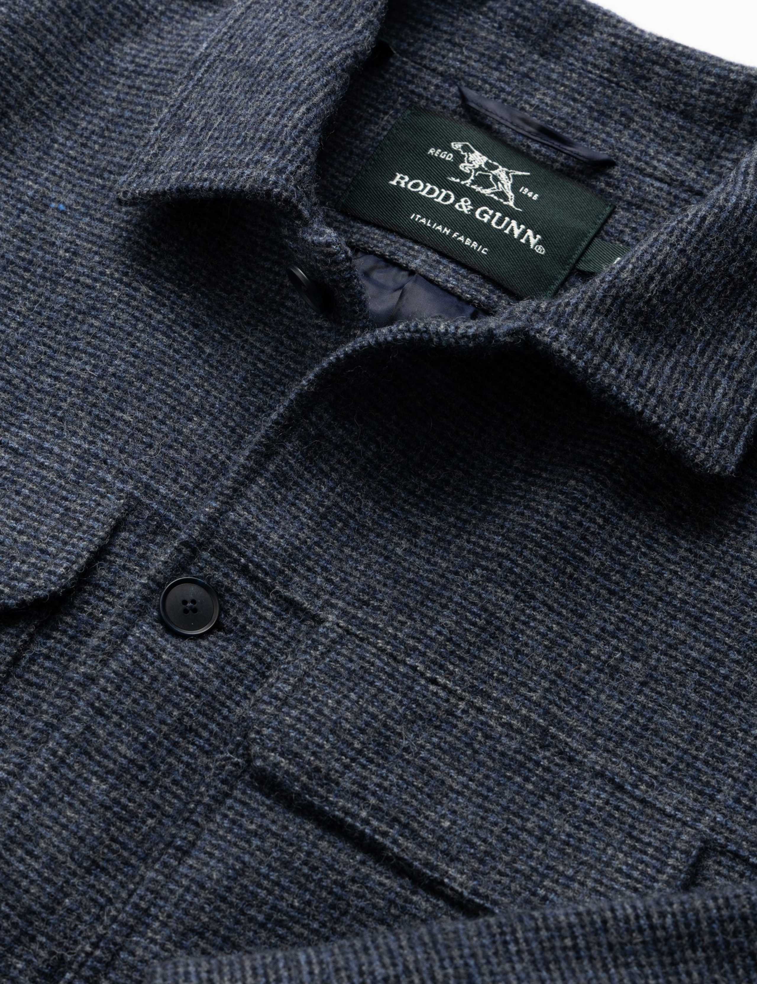 Roys Hill Wool Rich Check Utility Jacket 4 of 6