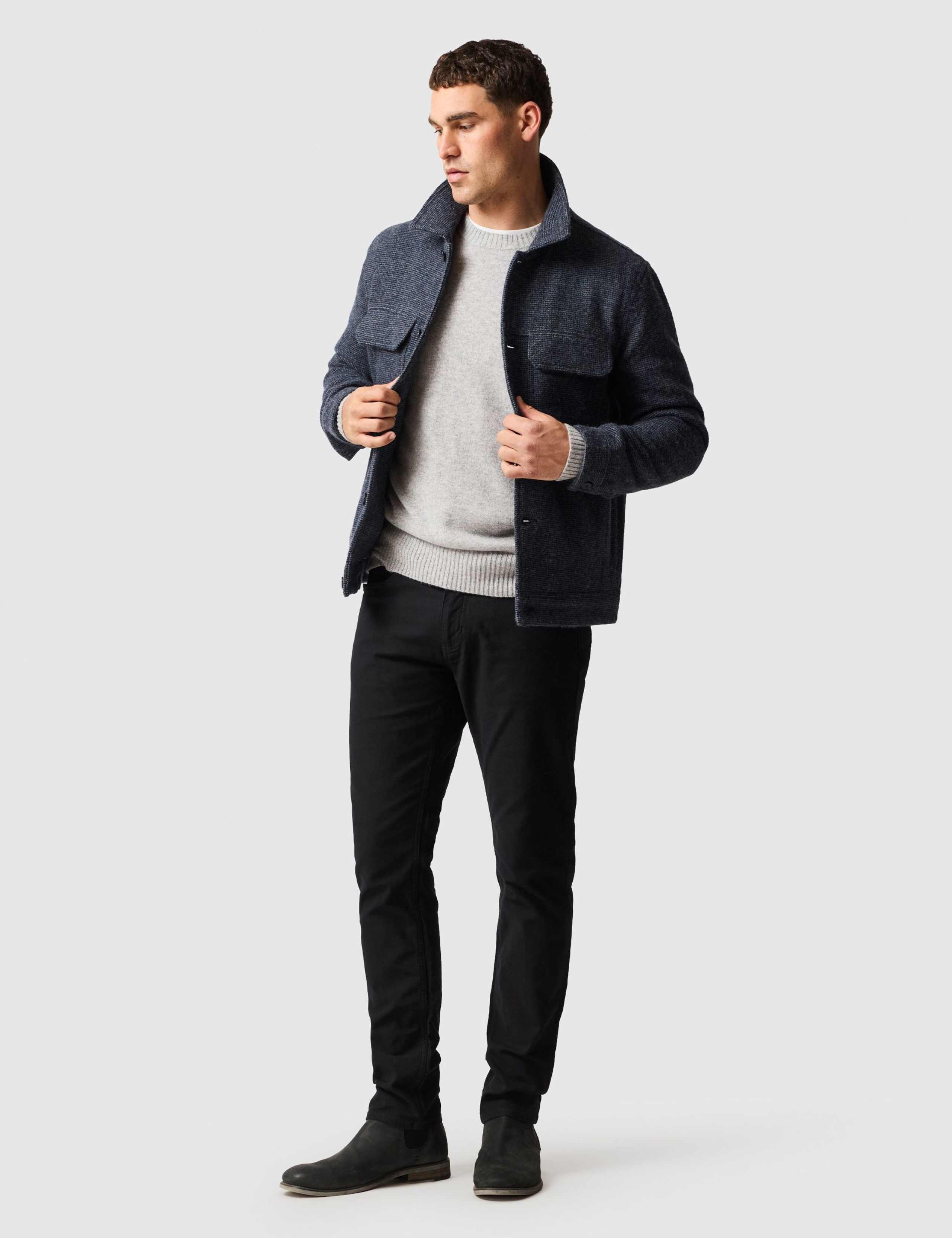 Roys Hill Wool Rich Check Utility Jacket 6 of 6