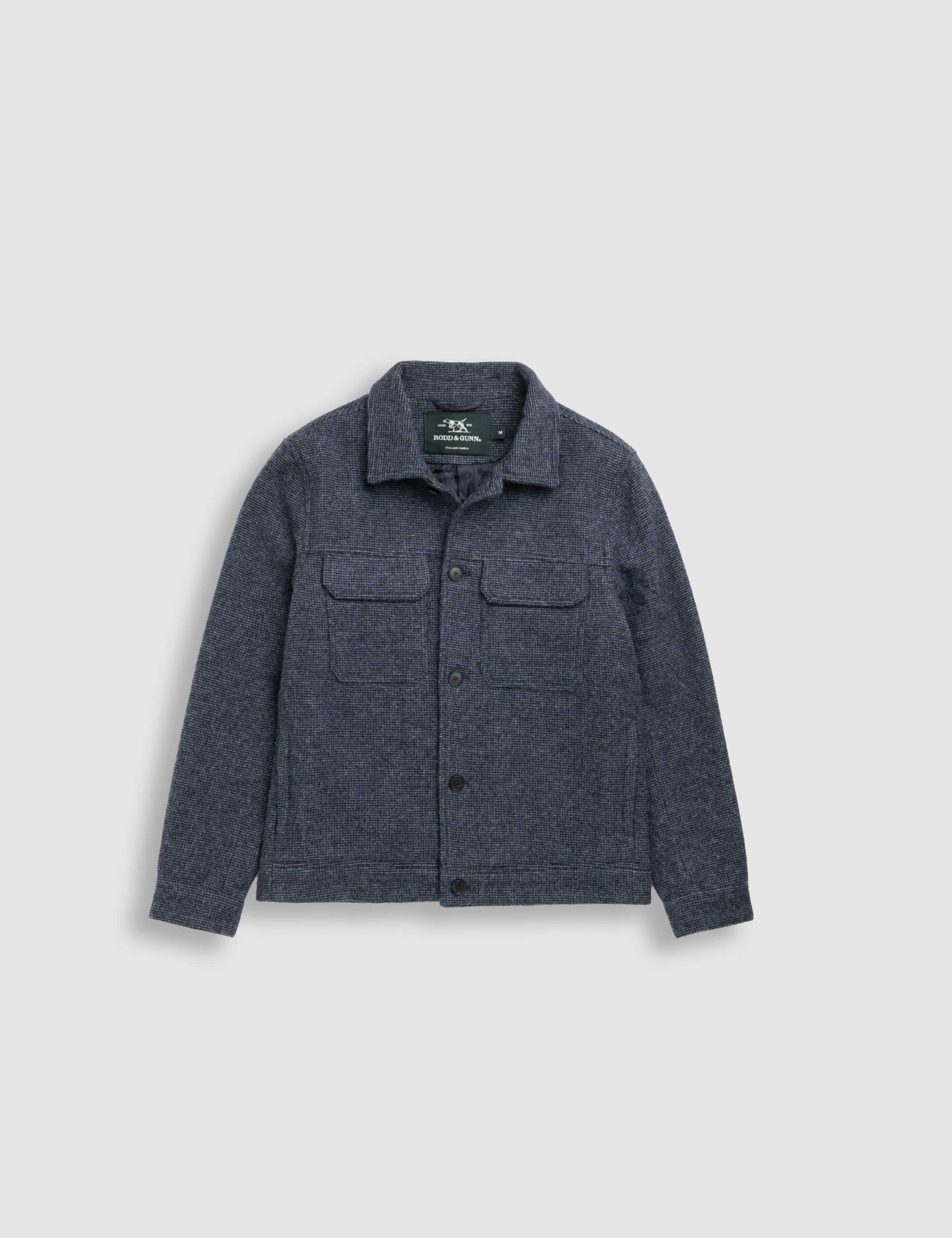 Roys Hill Wool Rich Check Utility Jacket 2 of 6