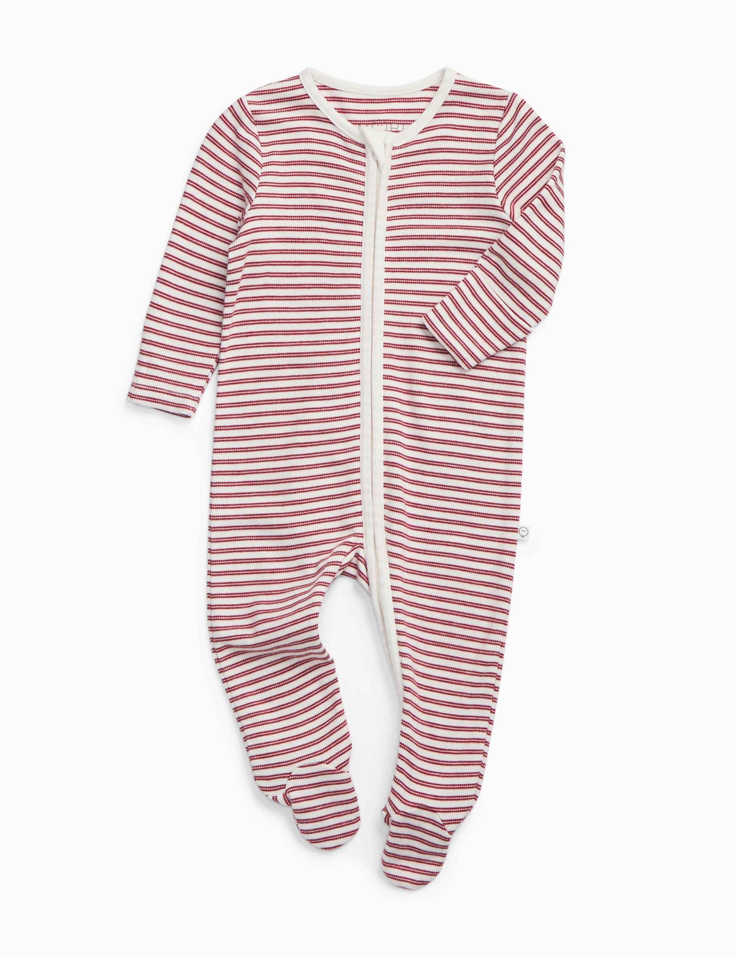 Cotton Blend Zip Sleepsuit (0-24 Mths) 4 of 5