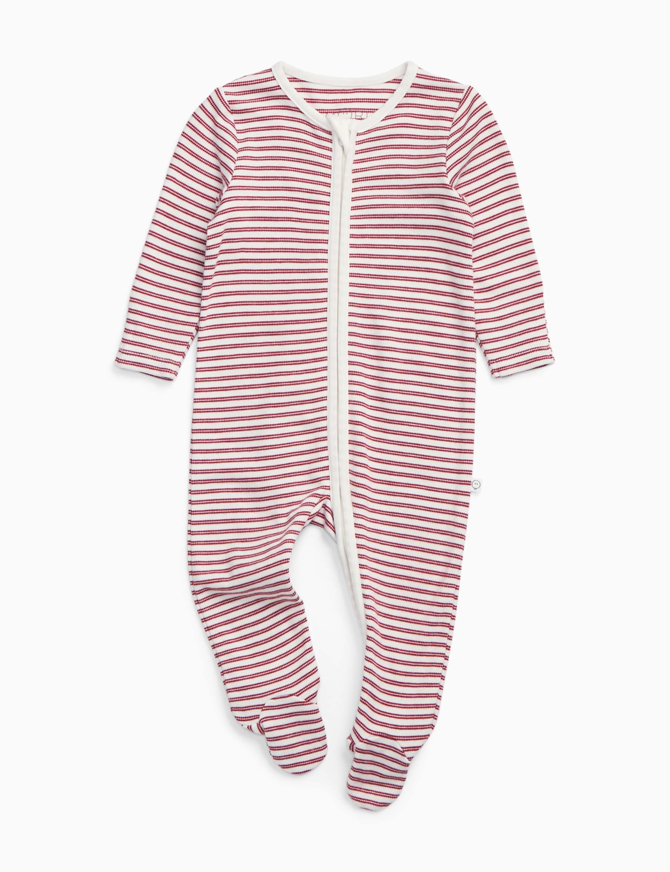 Cotton Blend Zip Sleepsuit (0-24 Mths) 5 of 5