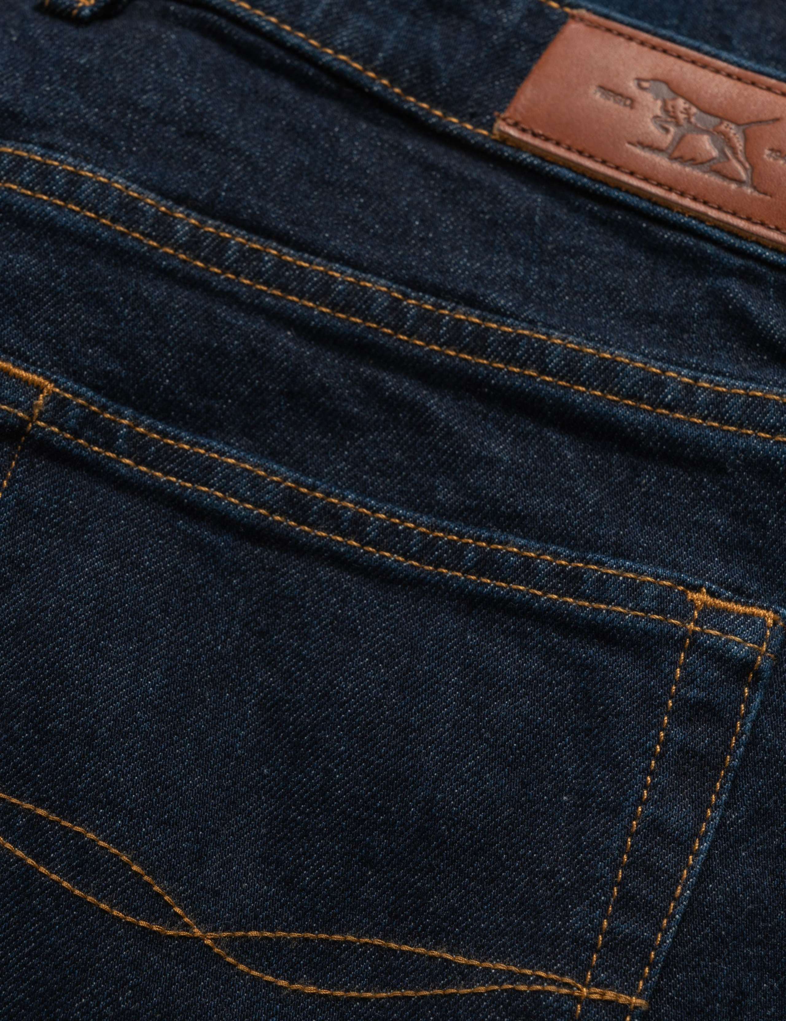 Italian Straight Fit Vintage Wash Jeans 4 of 7