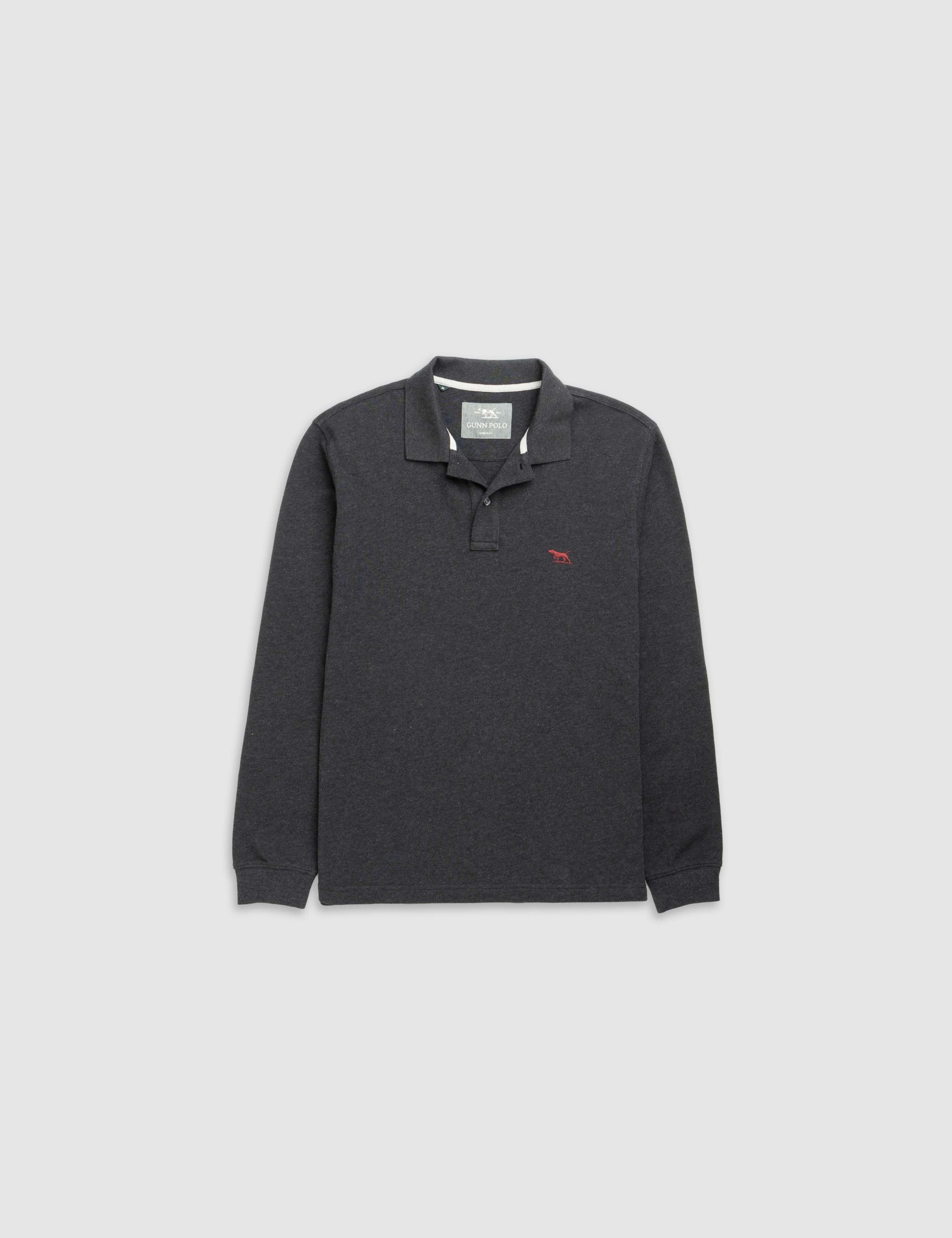 Gunn Pure Cotton Long Sleeve Polo Shirt 5 of 6