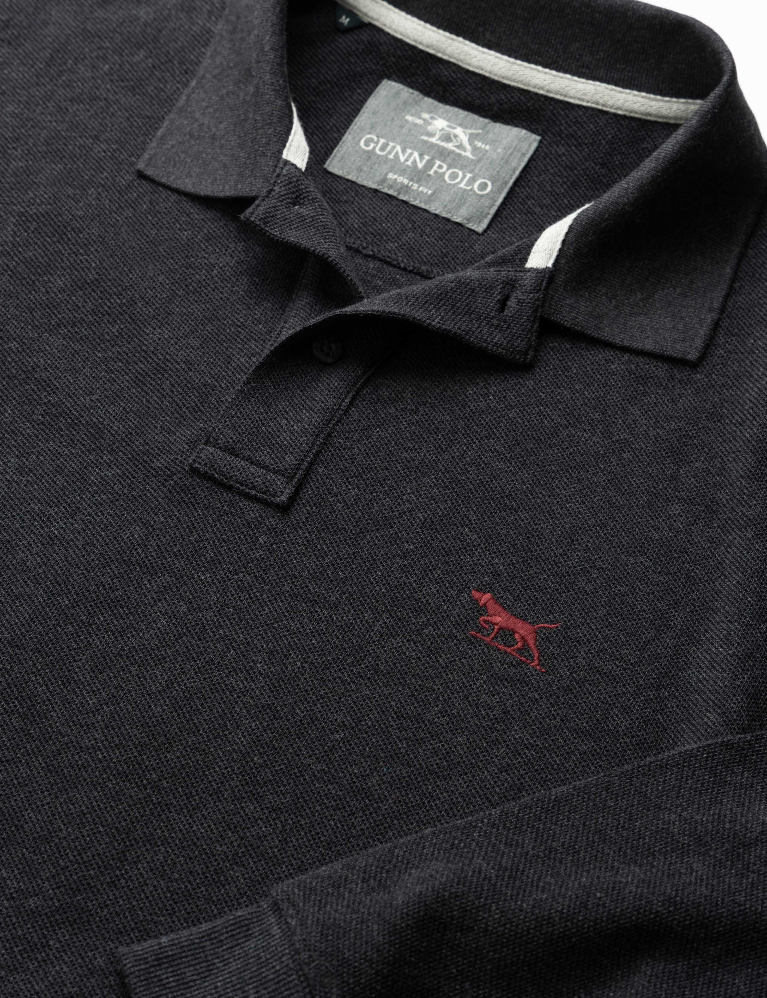 Gunn Pure Cotton Long Sleeve Polo Shirt 6 of 6