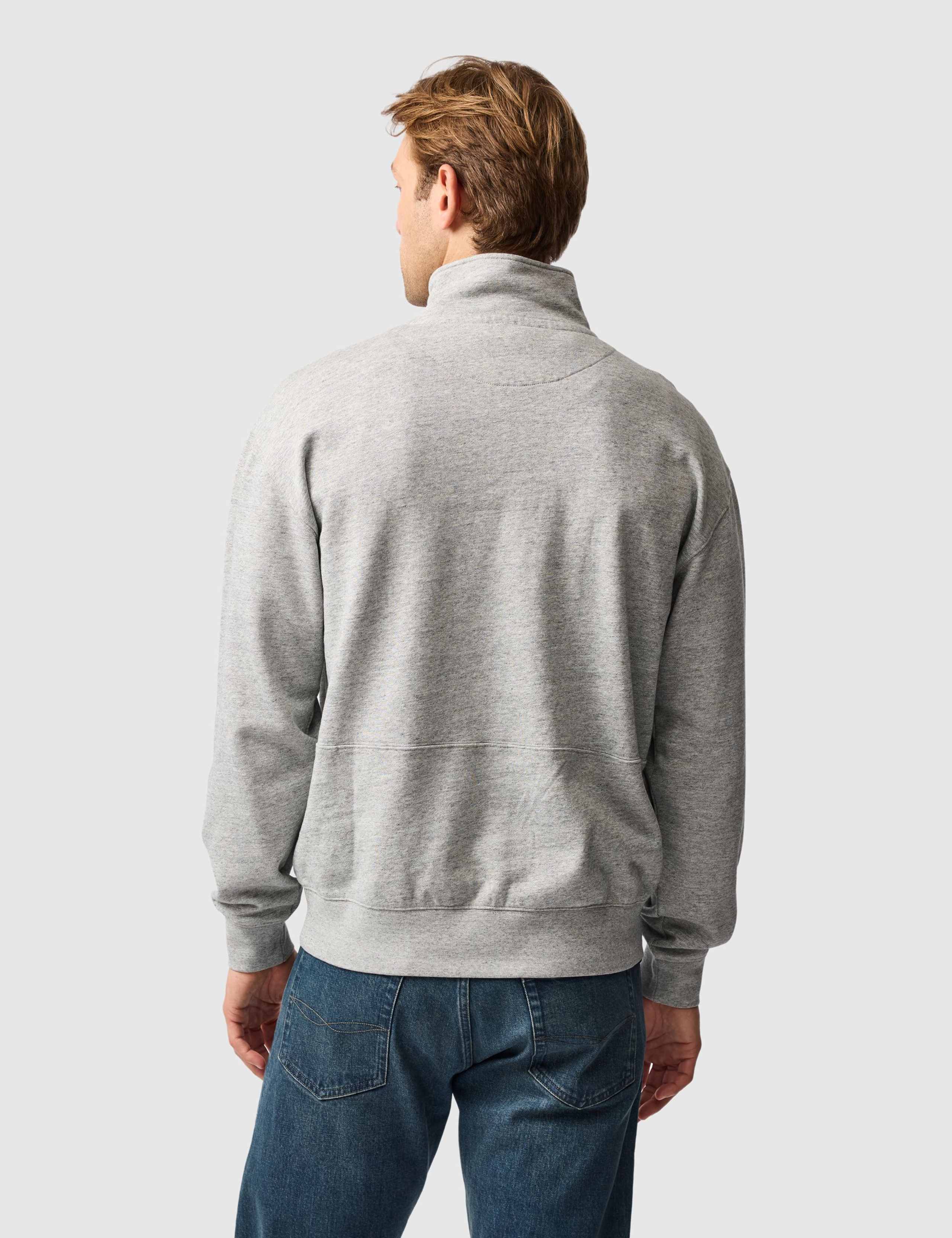 Milford Sound Pure Cotton Half Zip Sweatshirt 3 of 4
