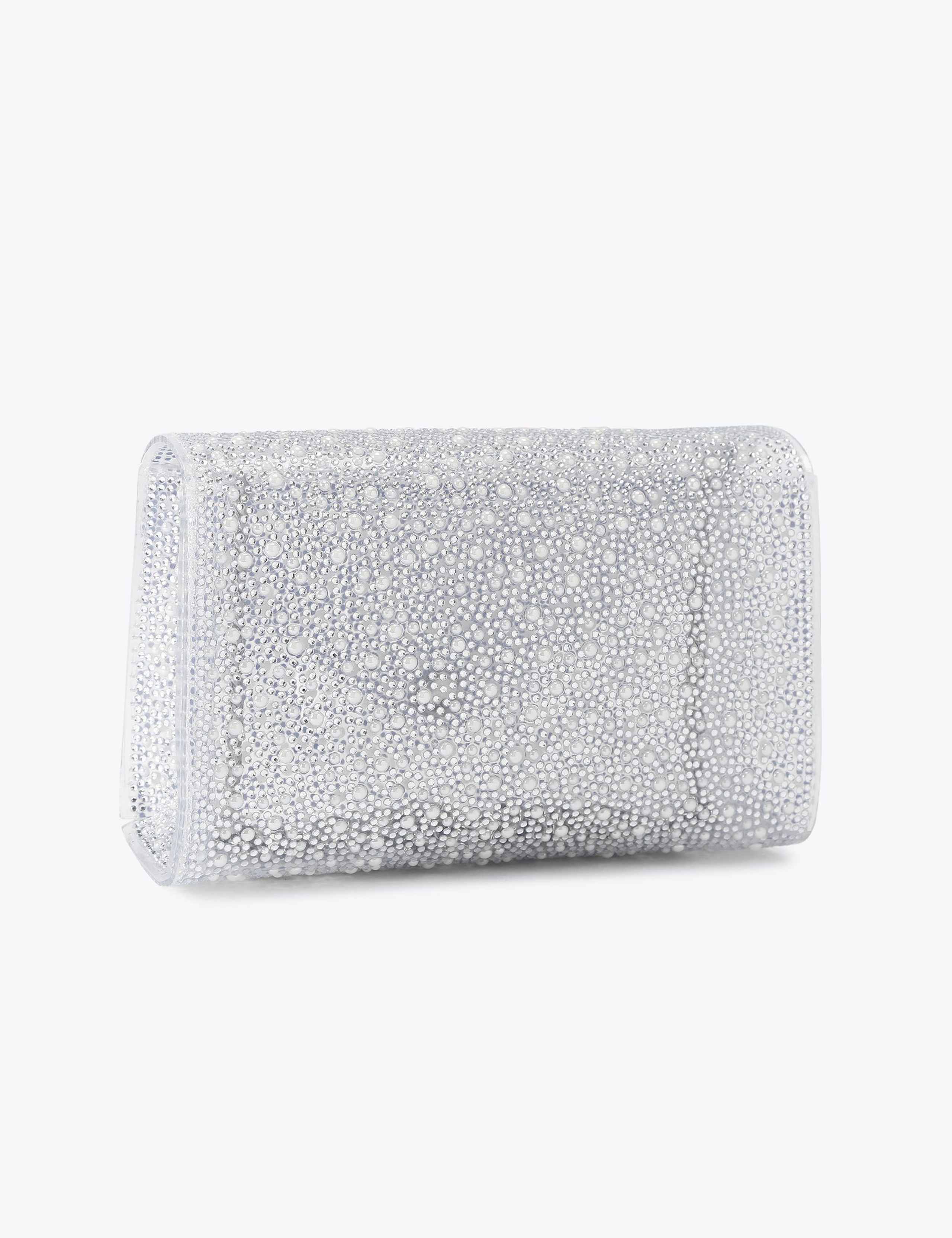 Embellished Chain Strap Clutch Bag 4 of 4