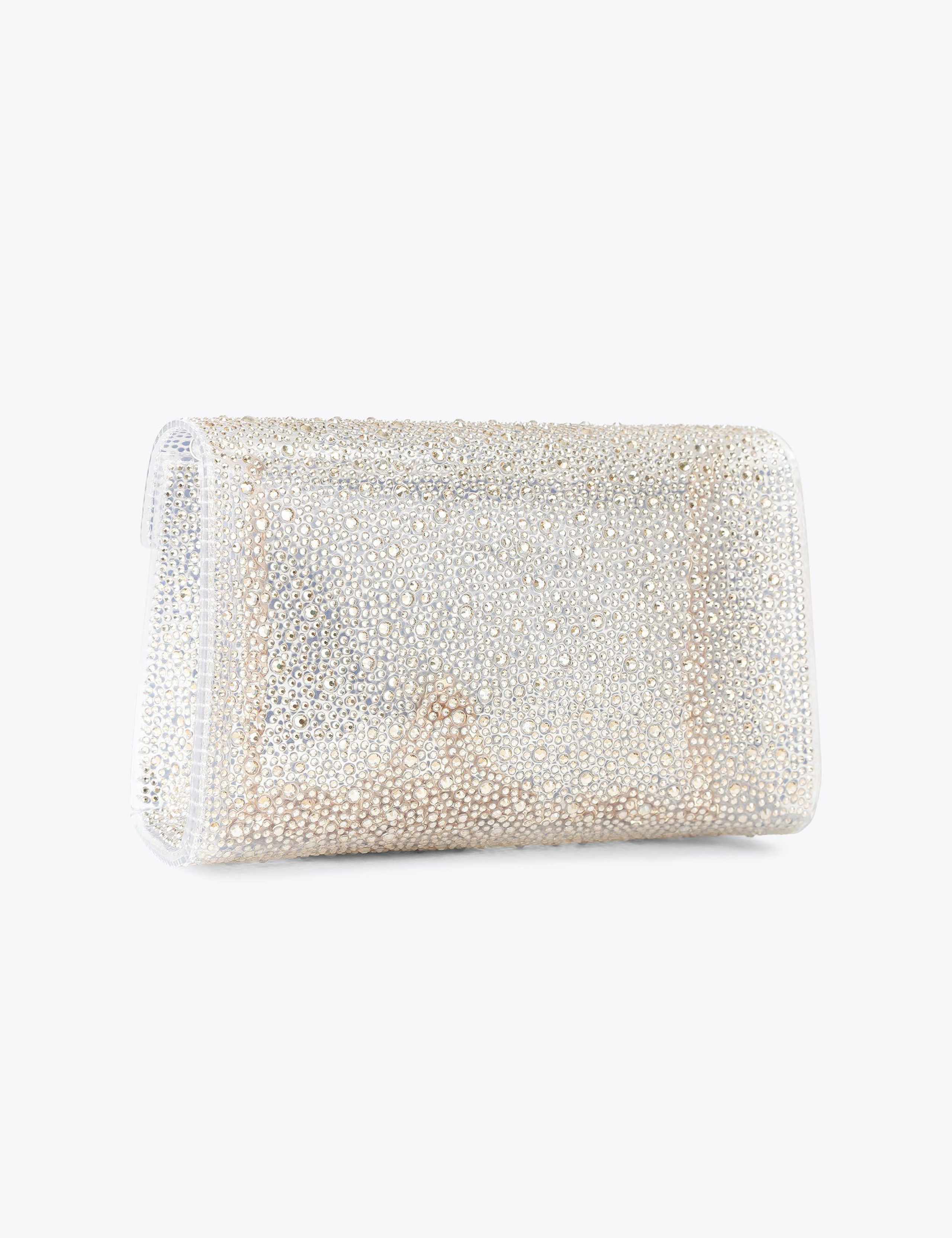 Embellished Chain Strap Clutch Bag 4 of 4