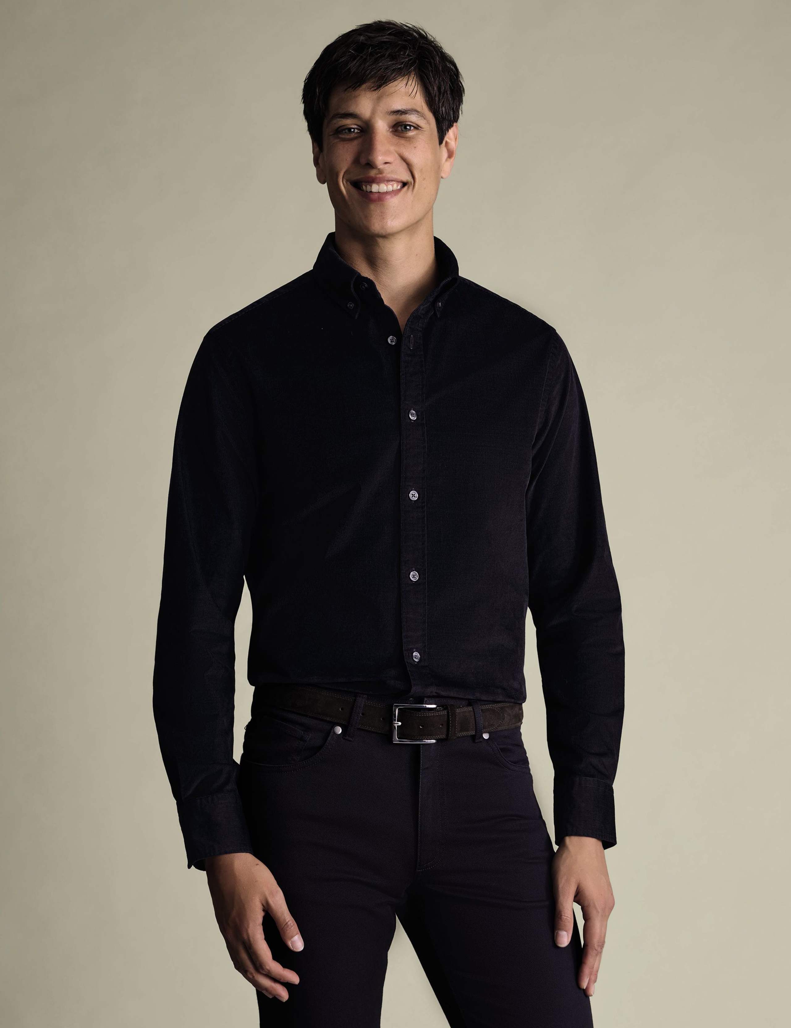 Slim Fit Corduroy Shirt 2 of 6
