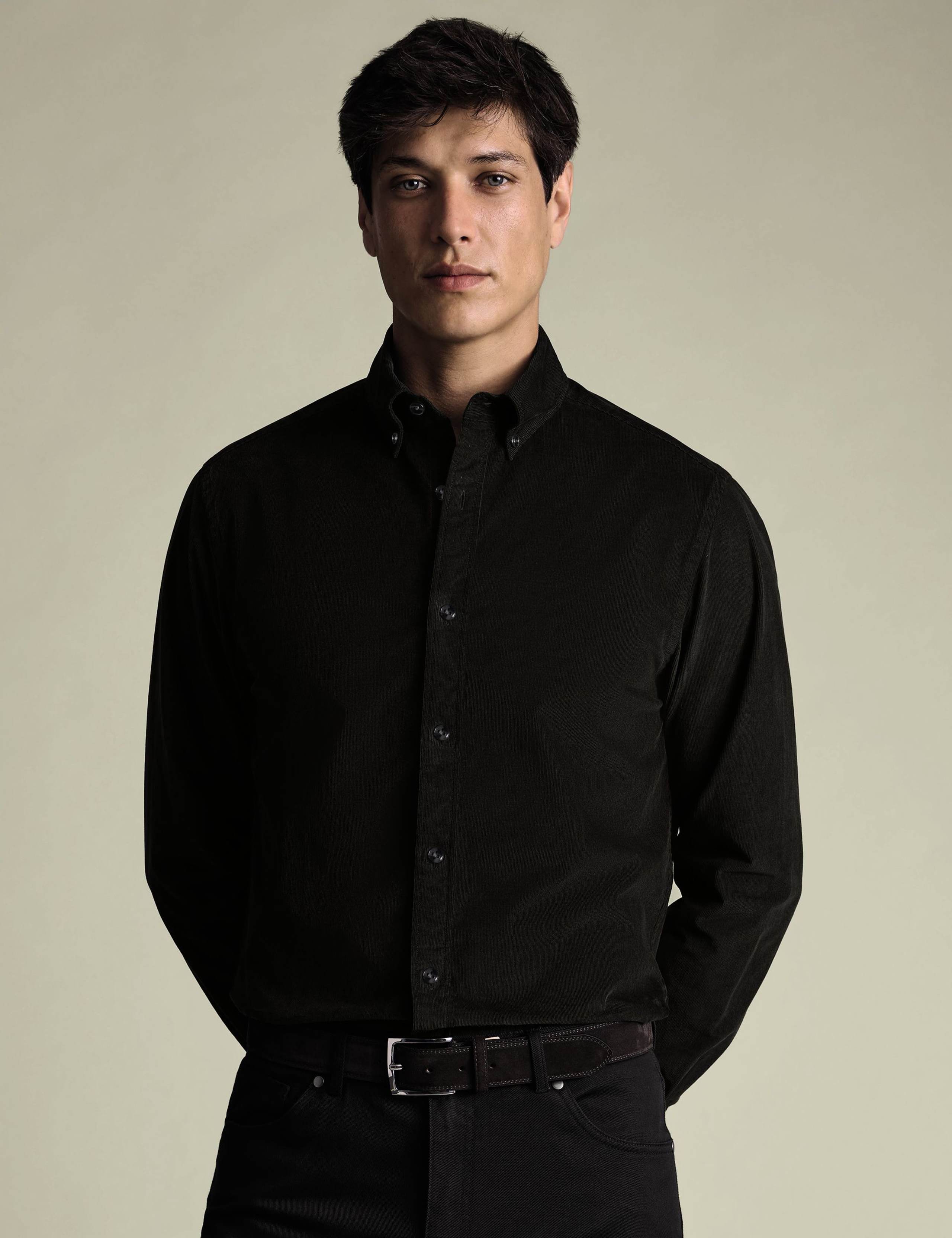 Slim Fit Corduroy Shirt 2 of 6