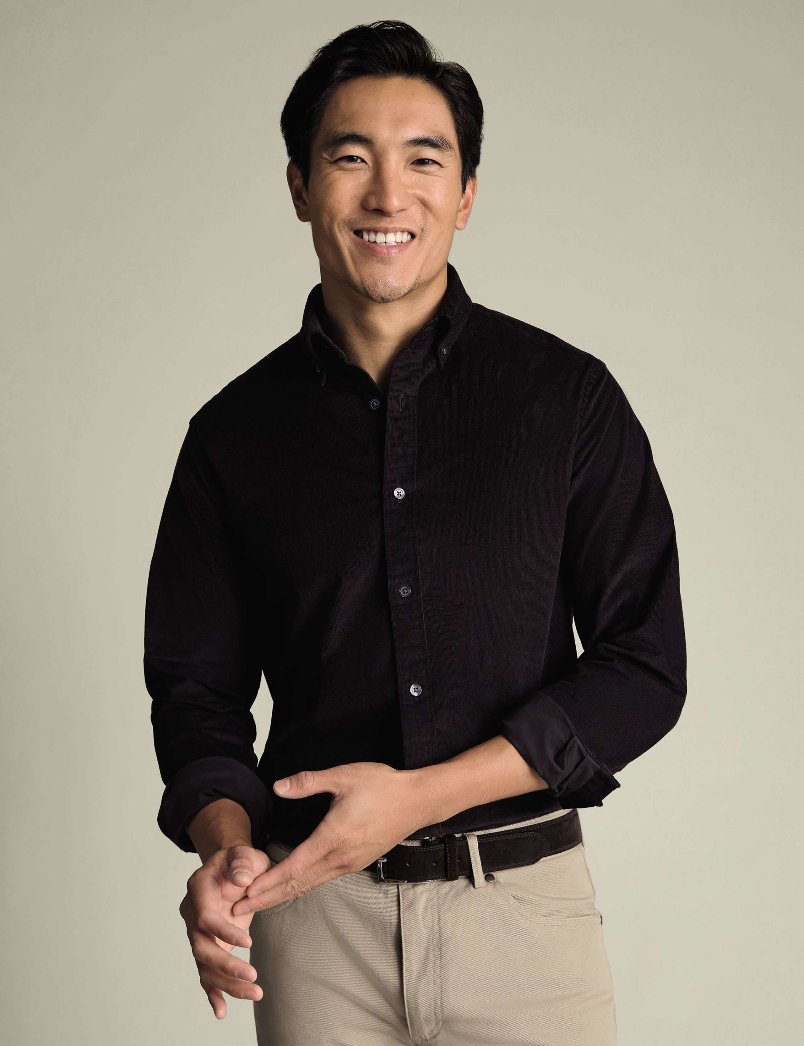 Slim Fit Corduroy Shirt 2 of 6