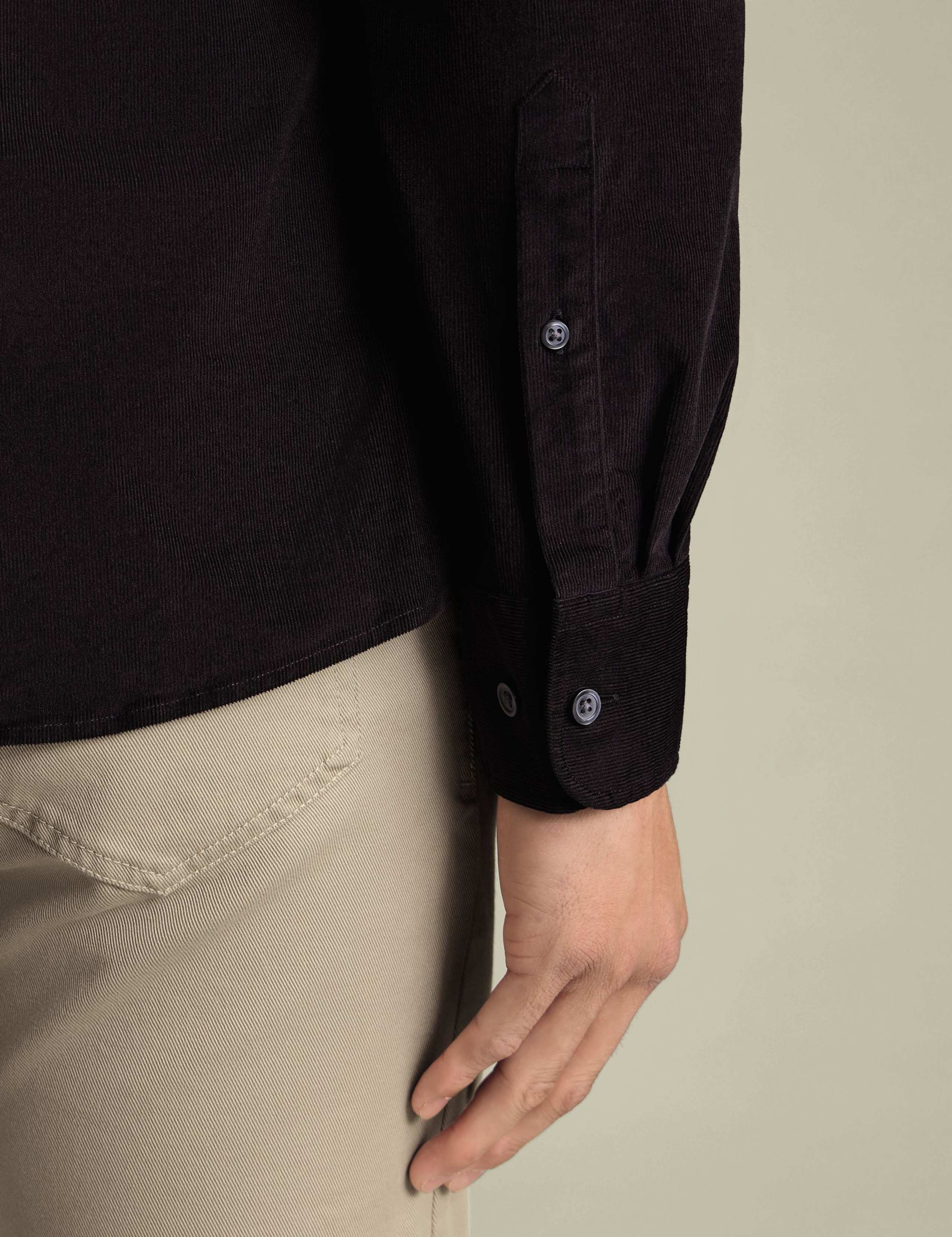 Slim Fit Corduroy Shirt 4 of 6