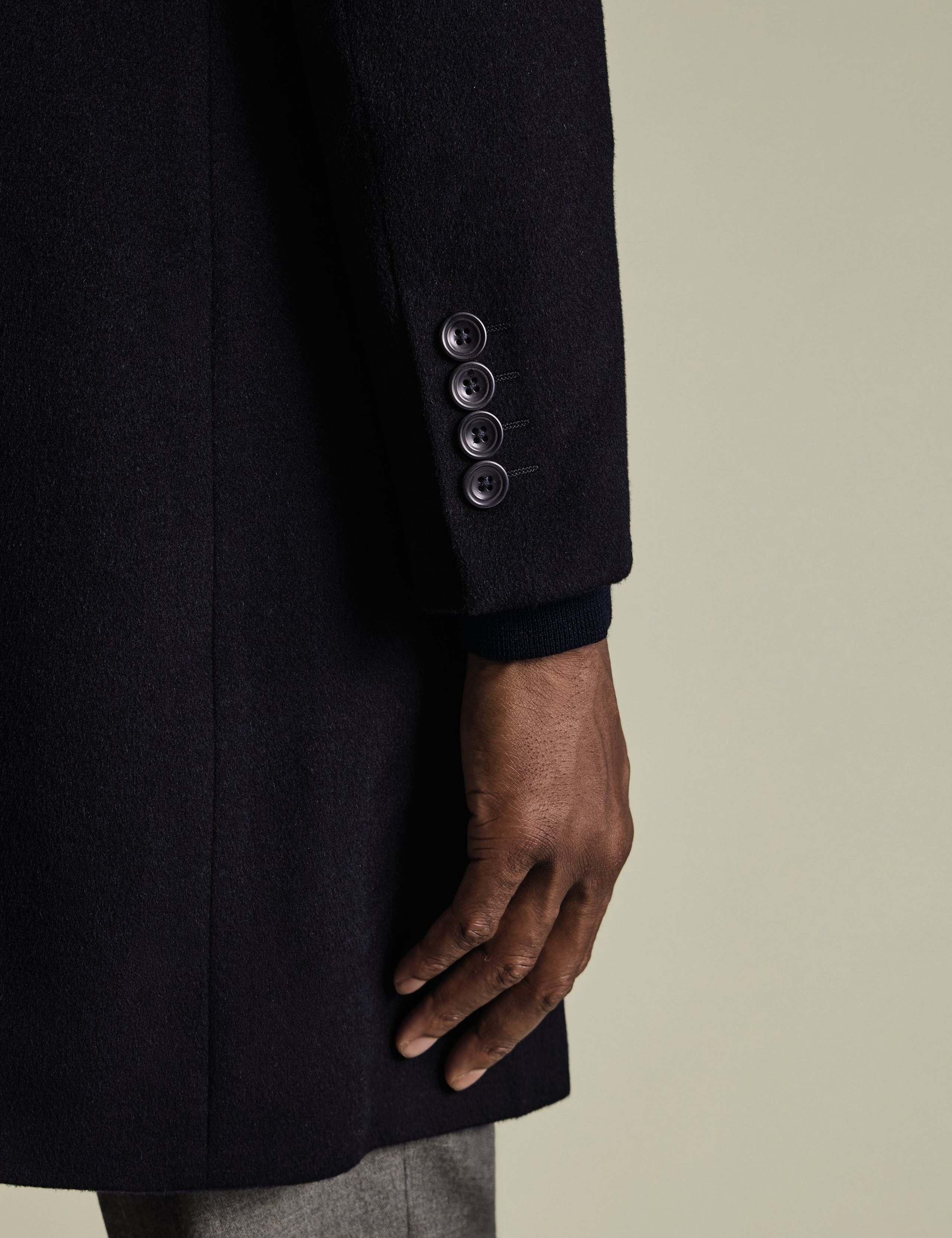 Pure Wool Double Breasted Overcoat 5 of 7