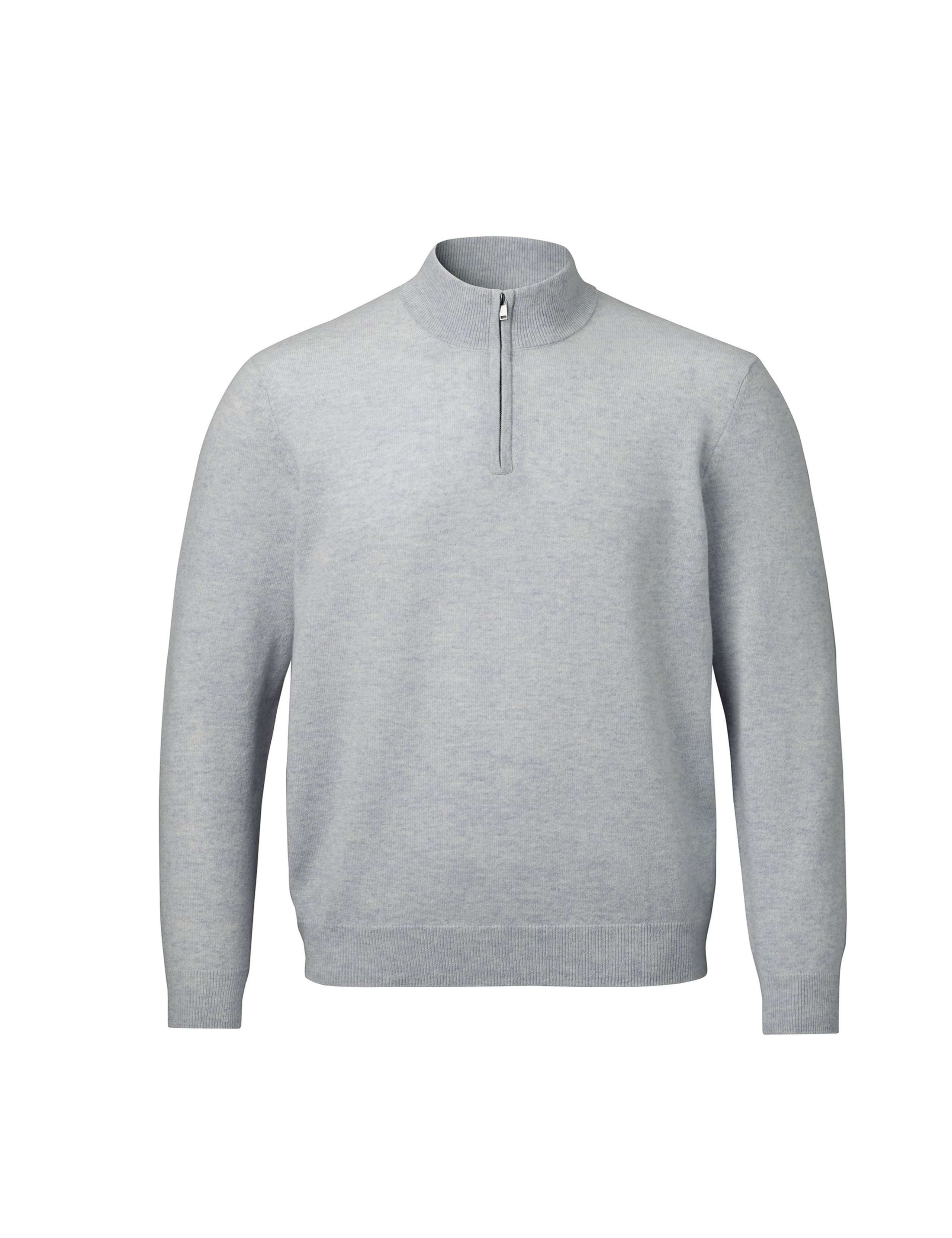 Pure Cashmere Half Zip Jumper 2 of 5