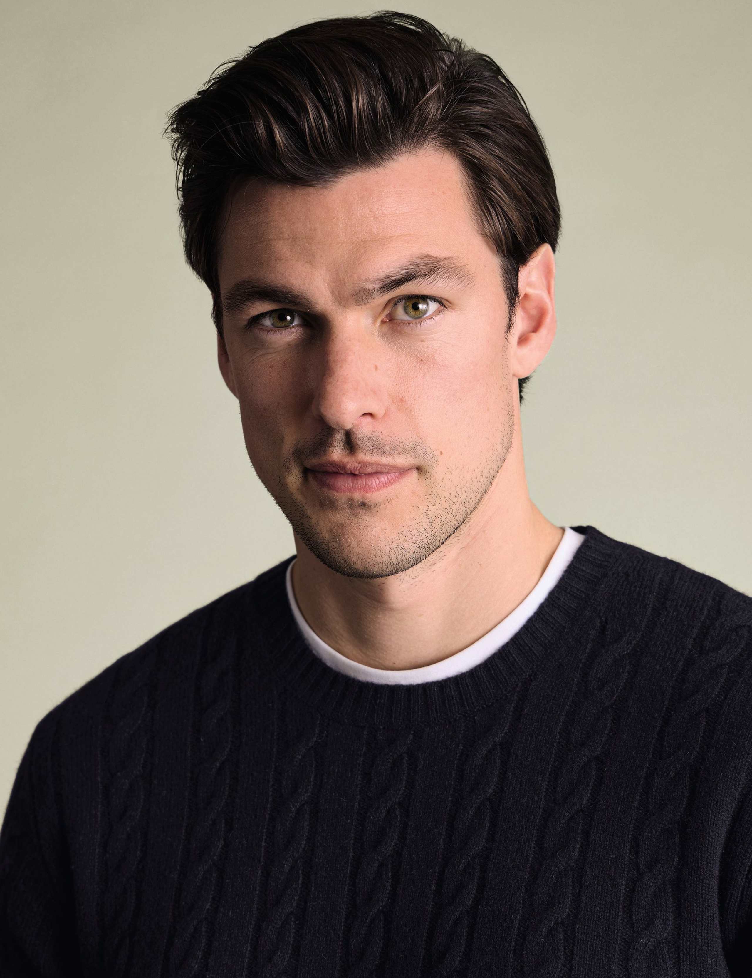Pure Merino Wool Crew Neck Jumper 3 of 5