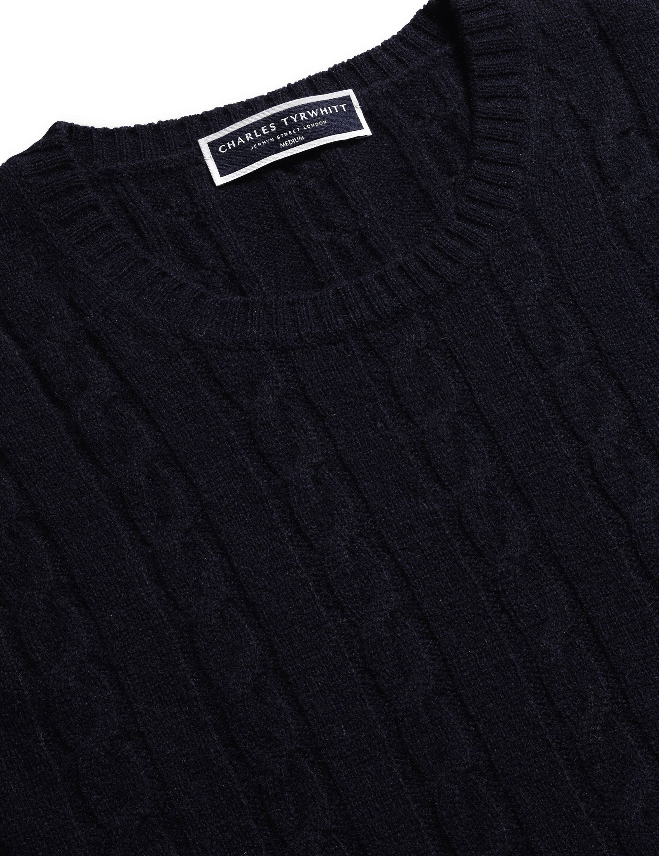 Pure Merino Wool Crew Neck Jumper 4 of 5