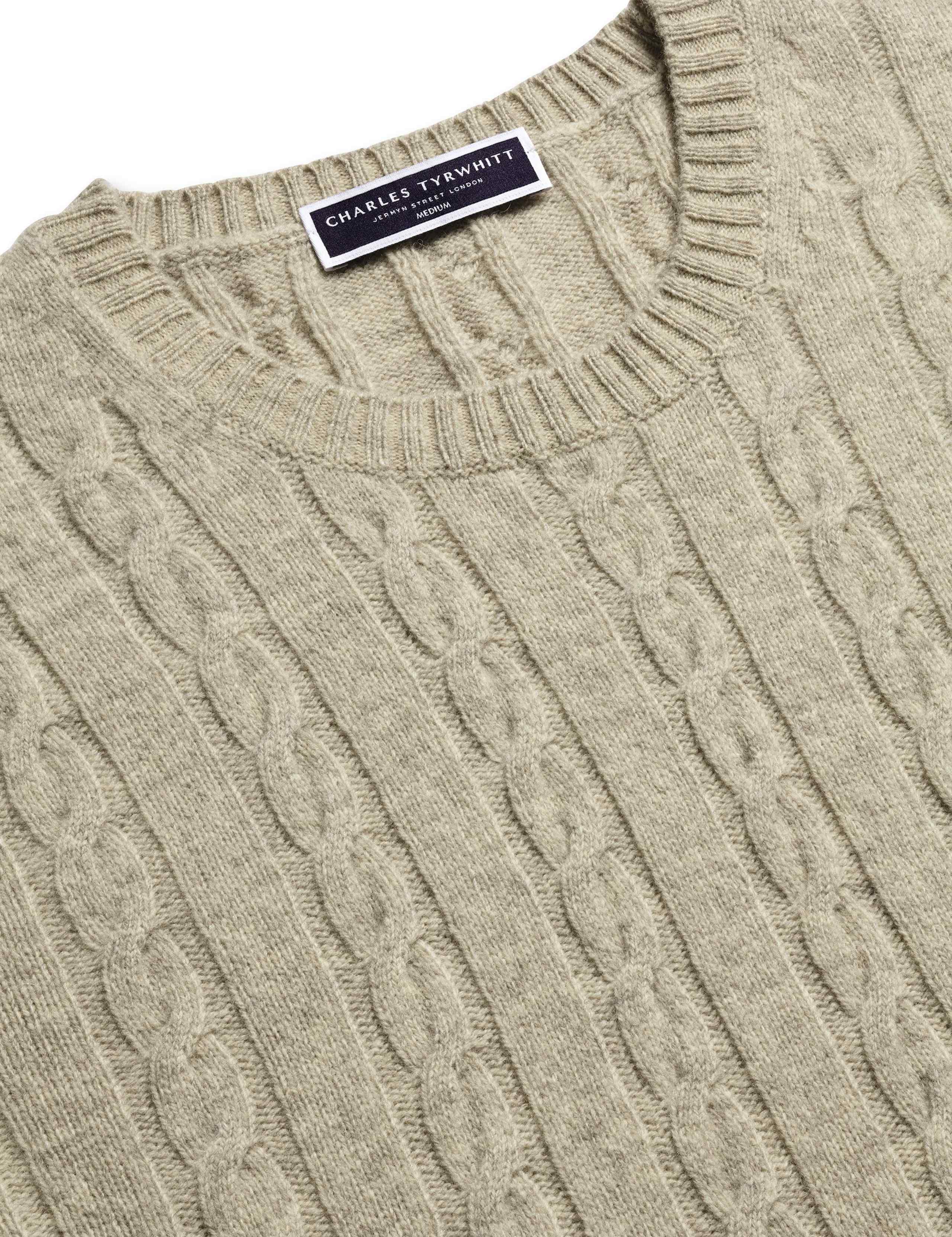 Pure Merino Wool Crew Neck Jumper 4 of 5