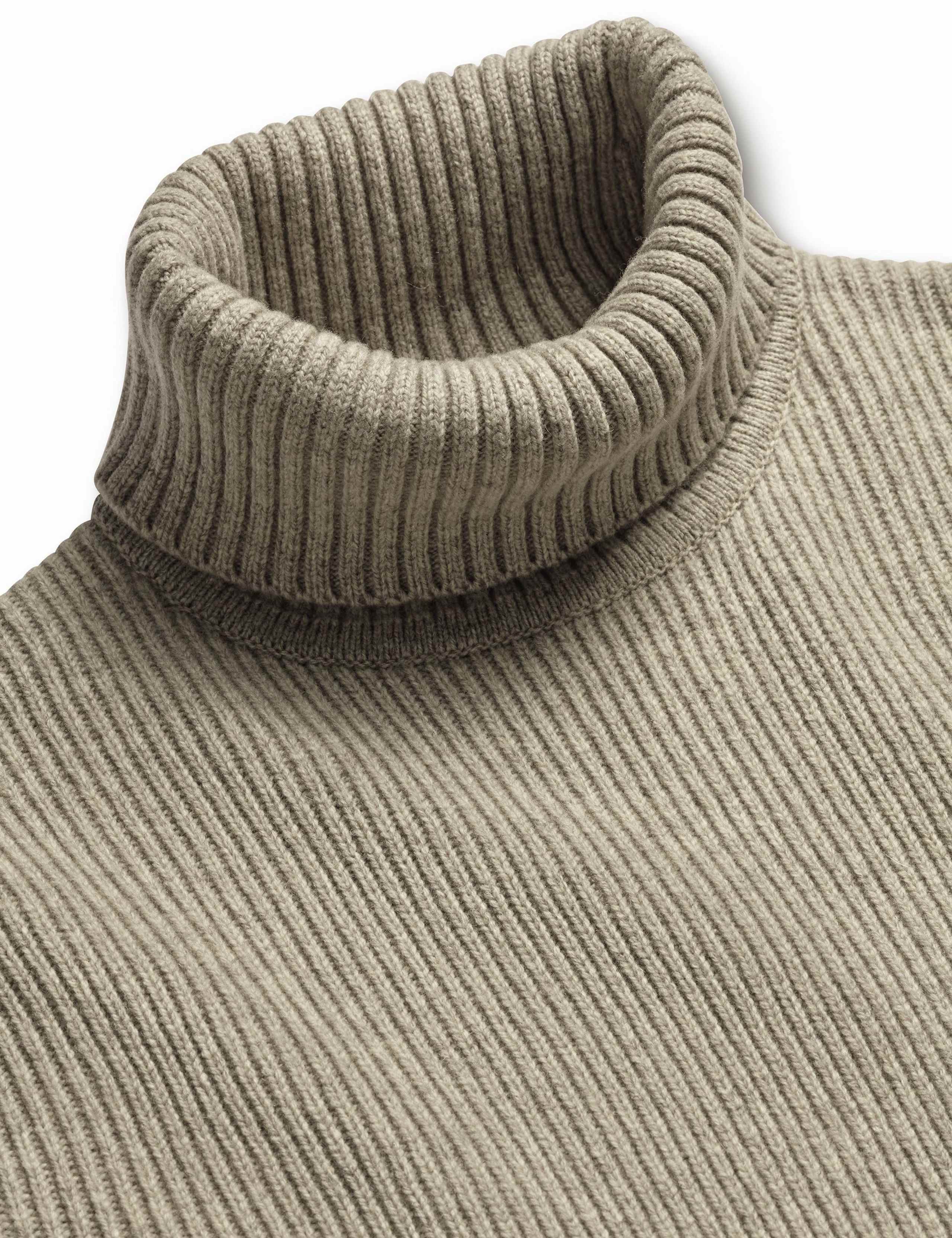 Pure Merino Wool Roll Neck jumper 4 of 5