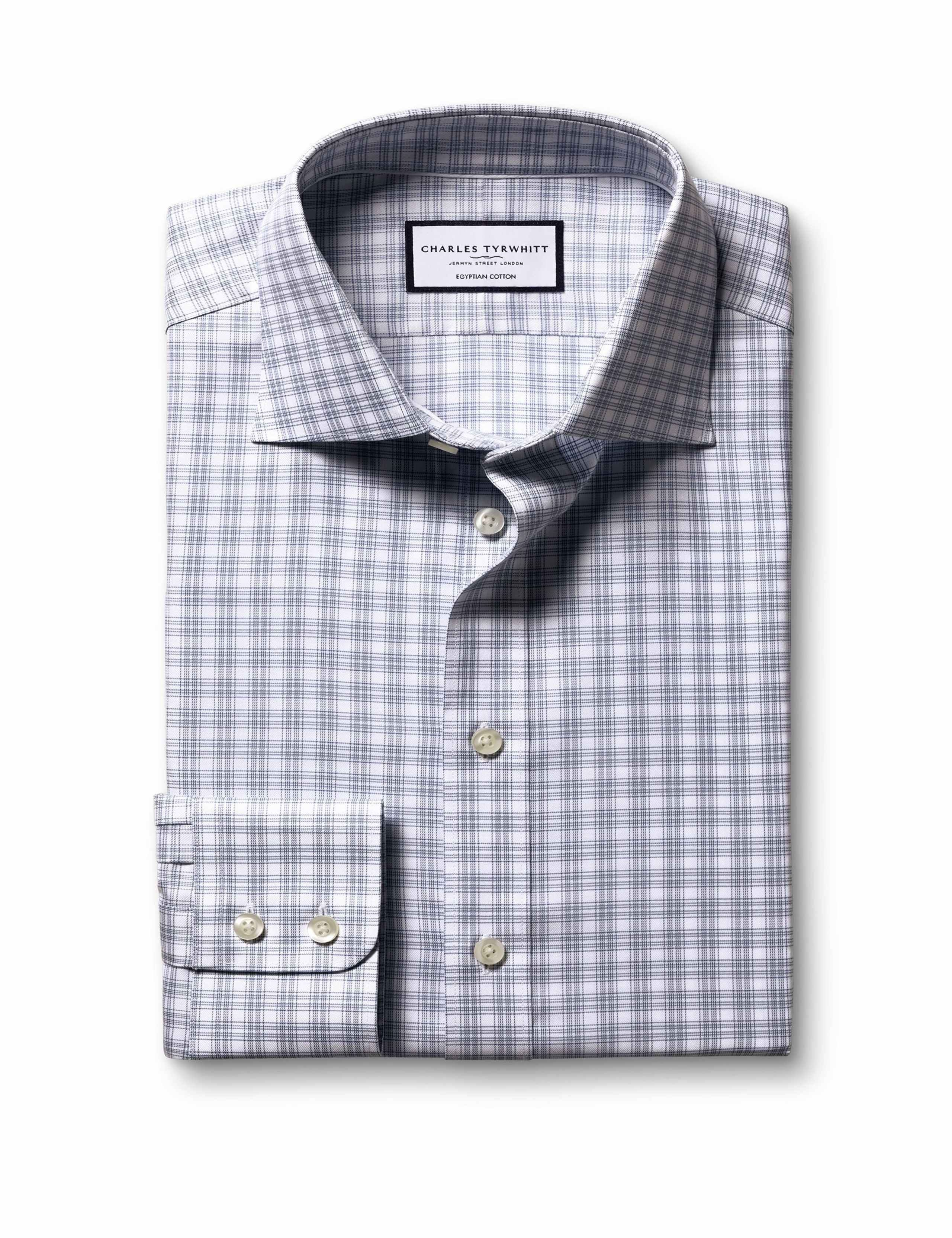 Slim Fit Pure Cotton Check Shirt 5 of 8