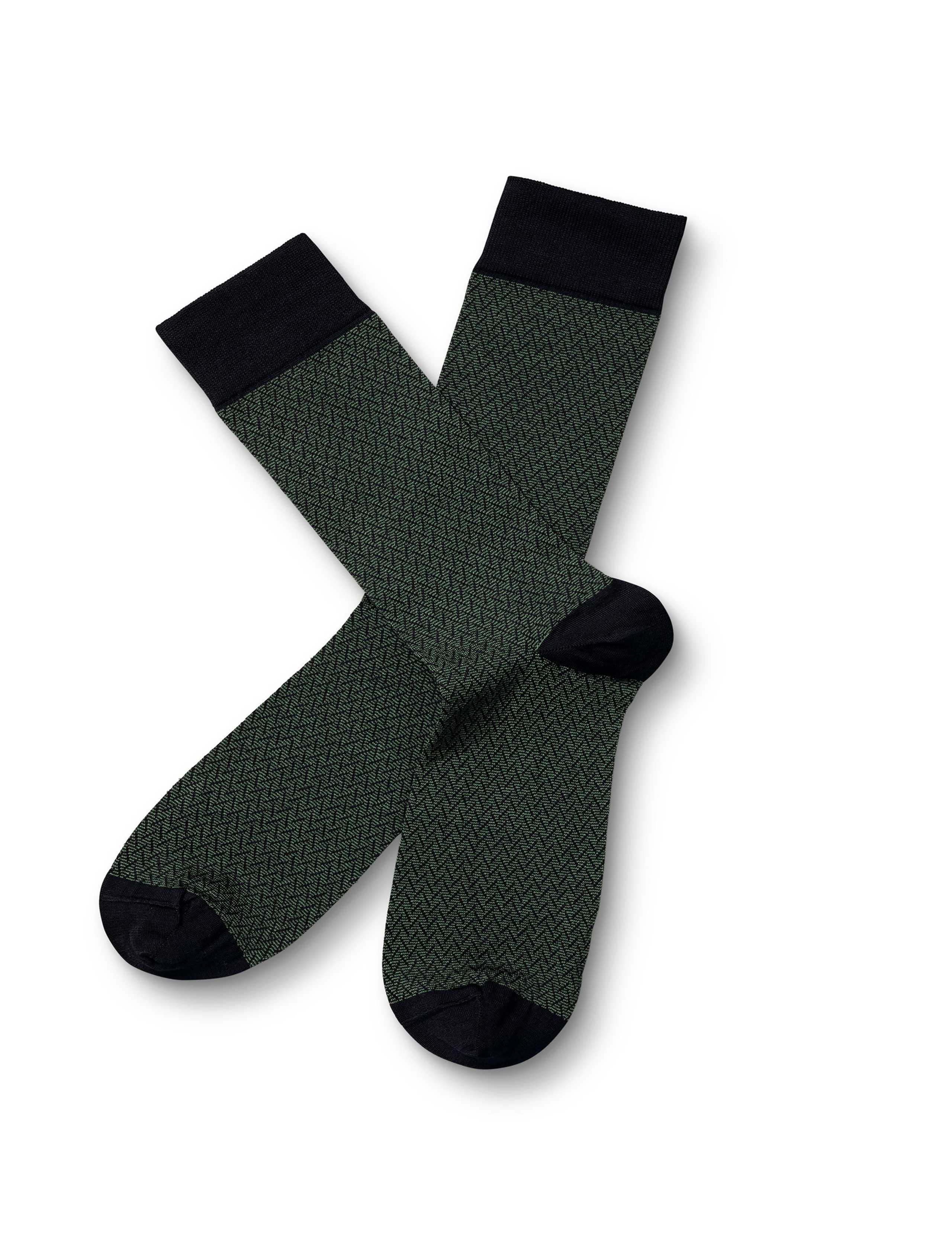 Herringbone Cotton Rich Socks 1 of 2