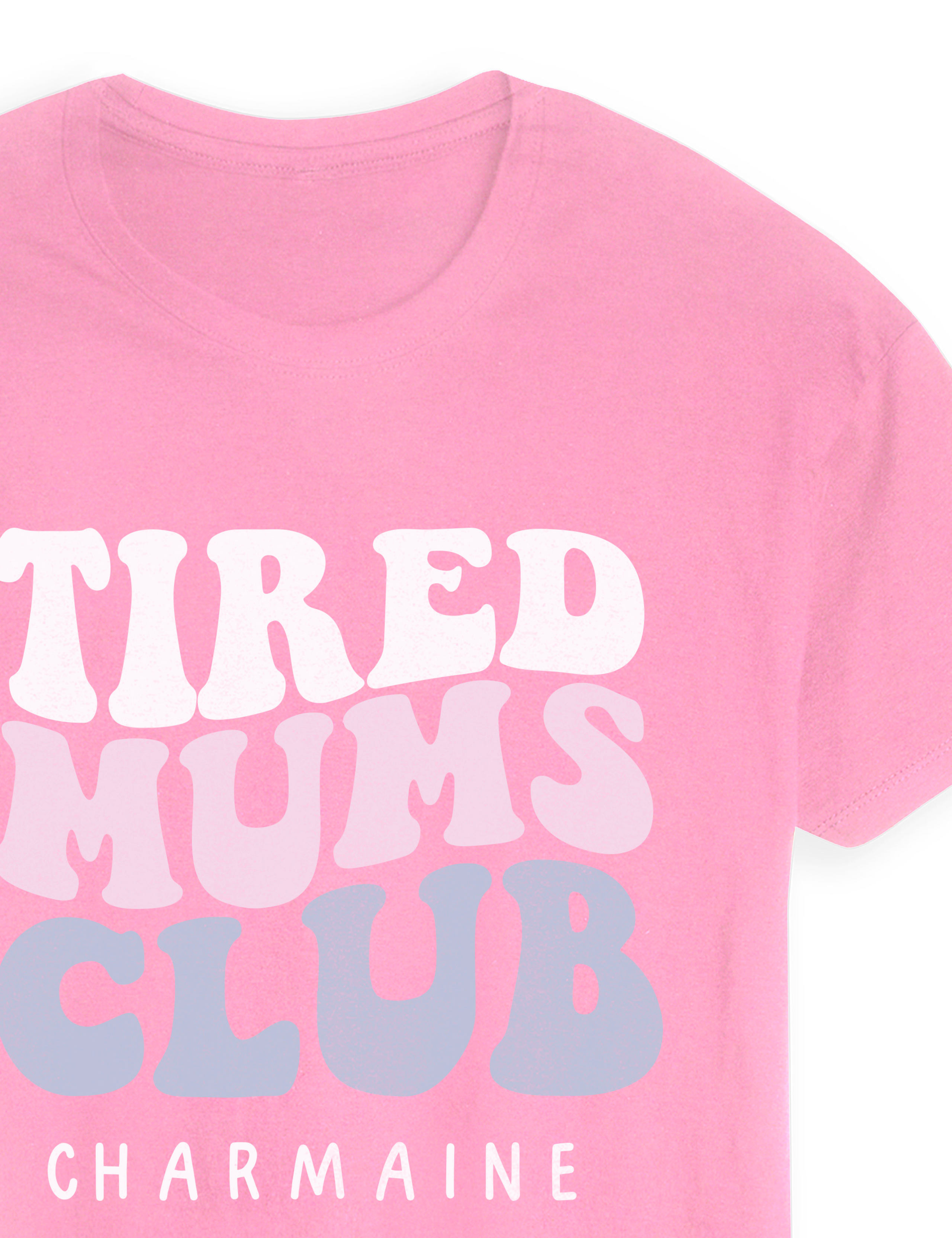Personalised Tired Mums Club Pyjamas 2 of 3