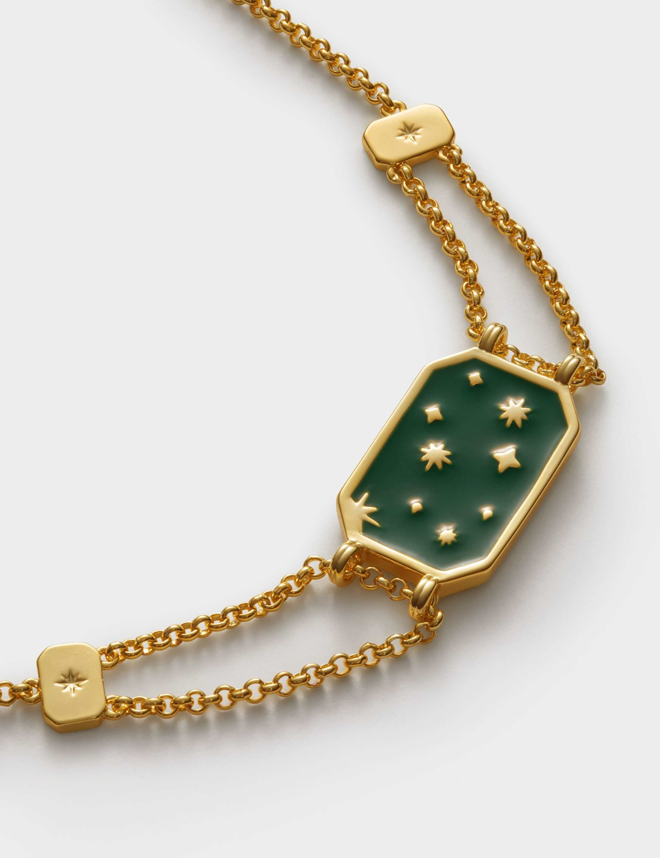 Gold Coated Night Sky Waterproof Bracelet 5 of 5