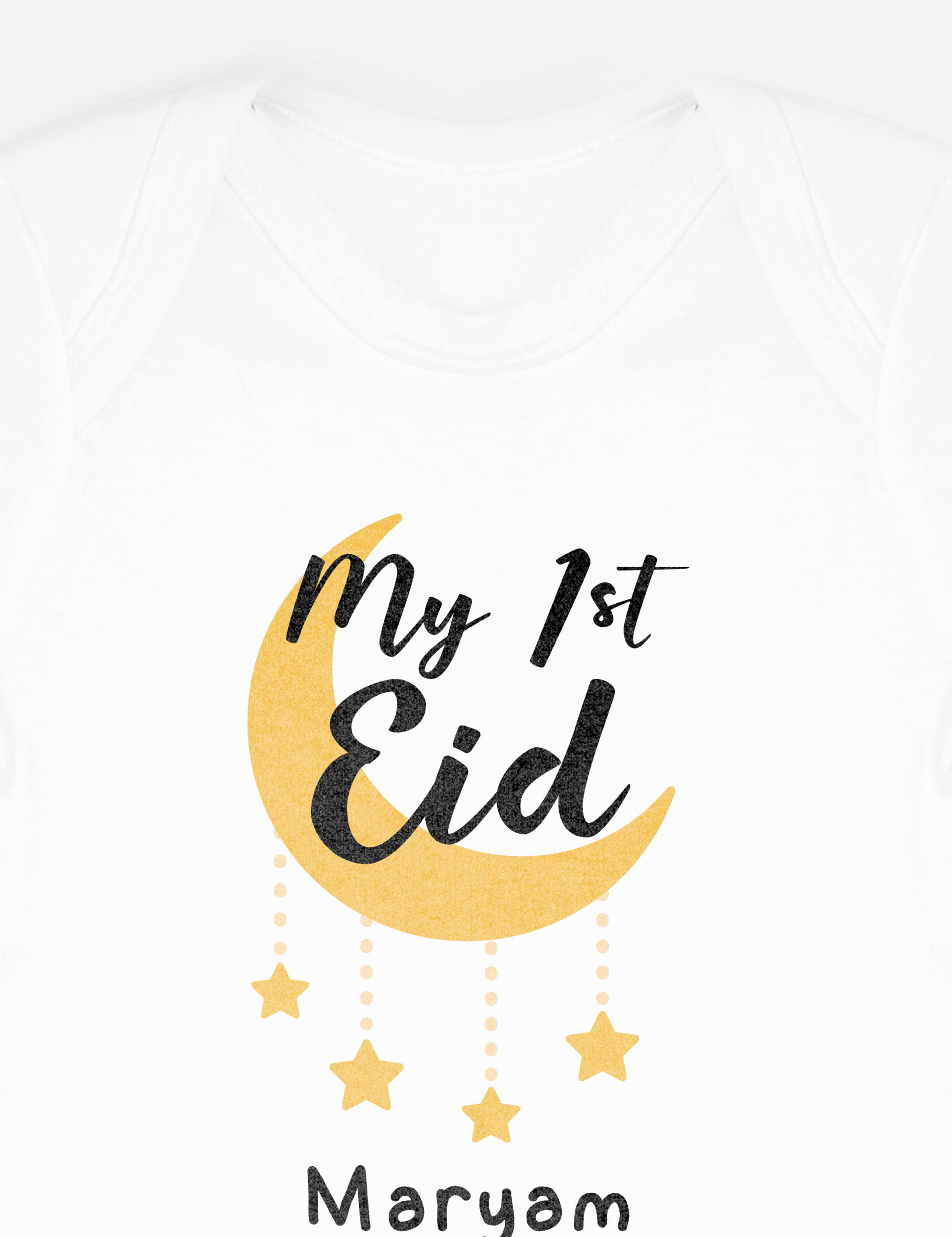 Personalised My 1st Eid Bodysuit (0-18 Mths) 2 of 3