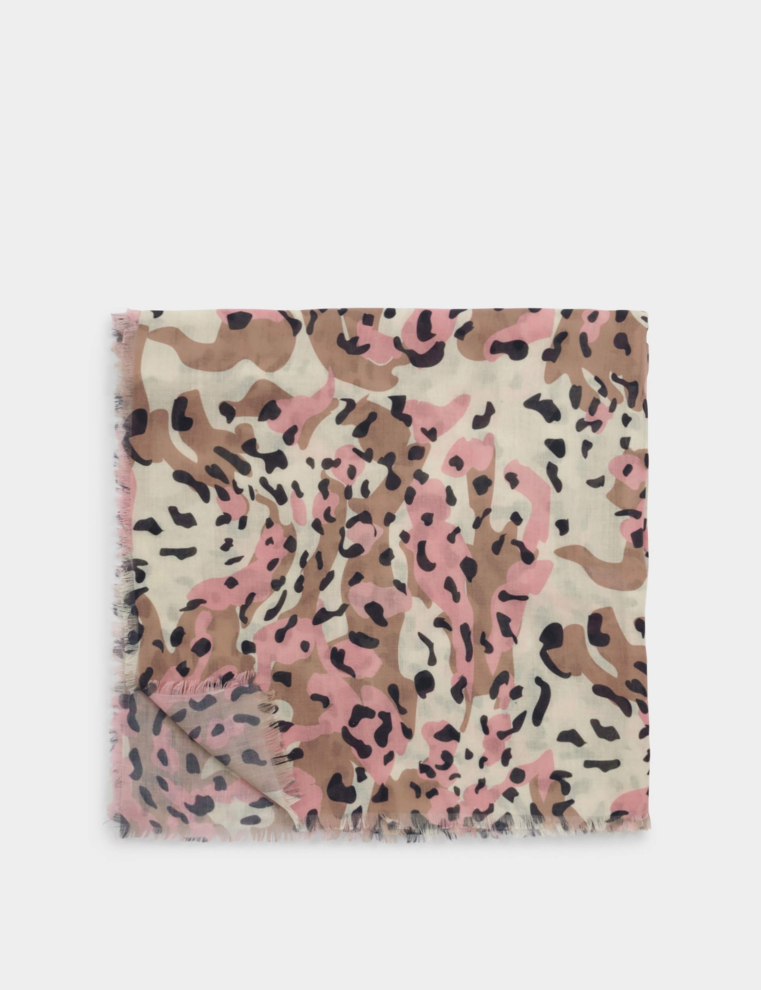 Tortoiseshell Print Scarf 2 of 5