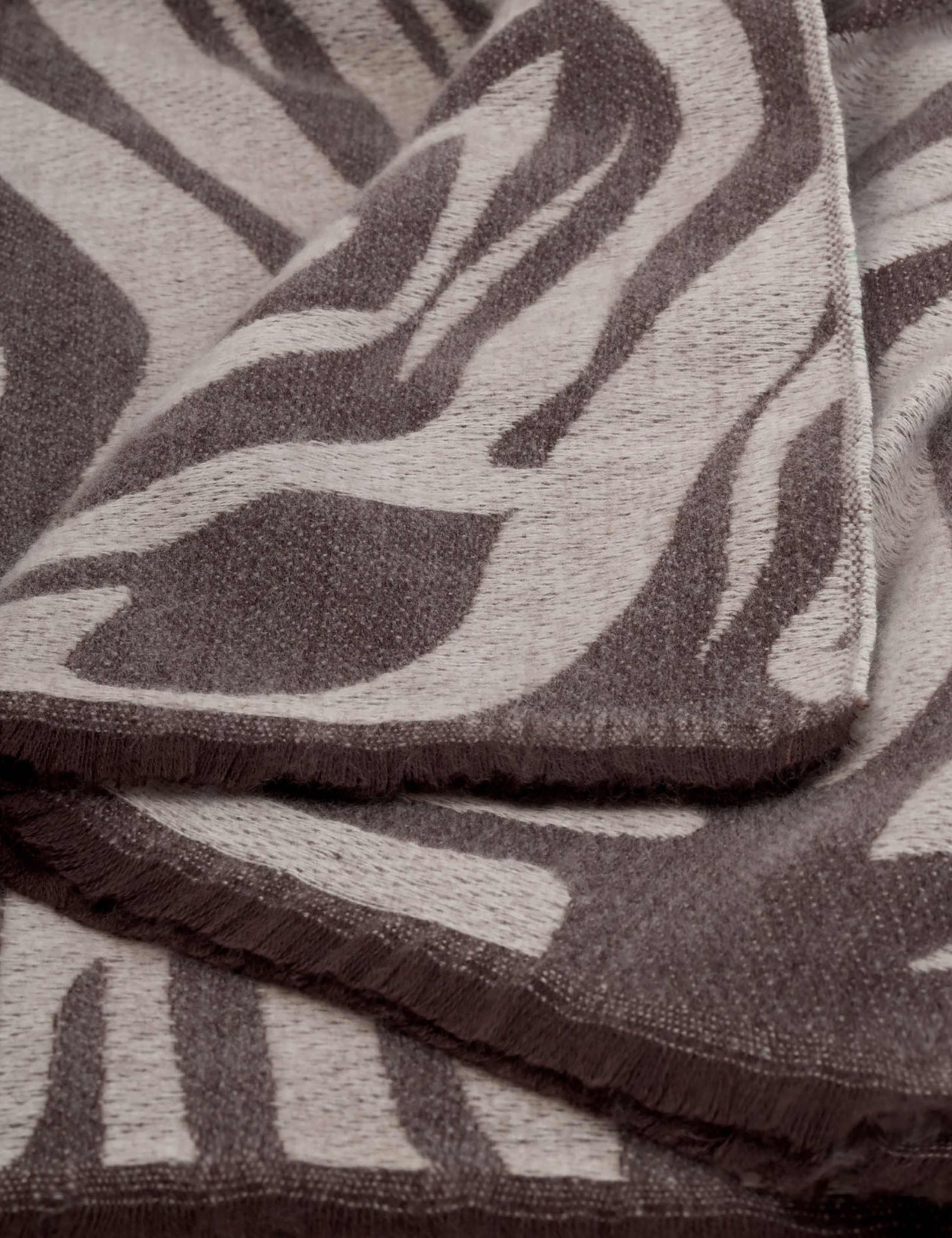 Animal Print Blanket Scarf 4 of 5