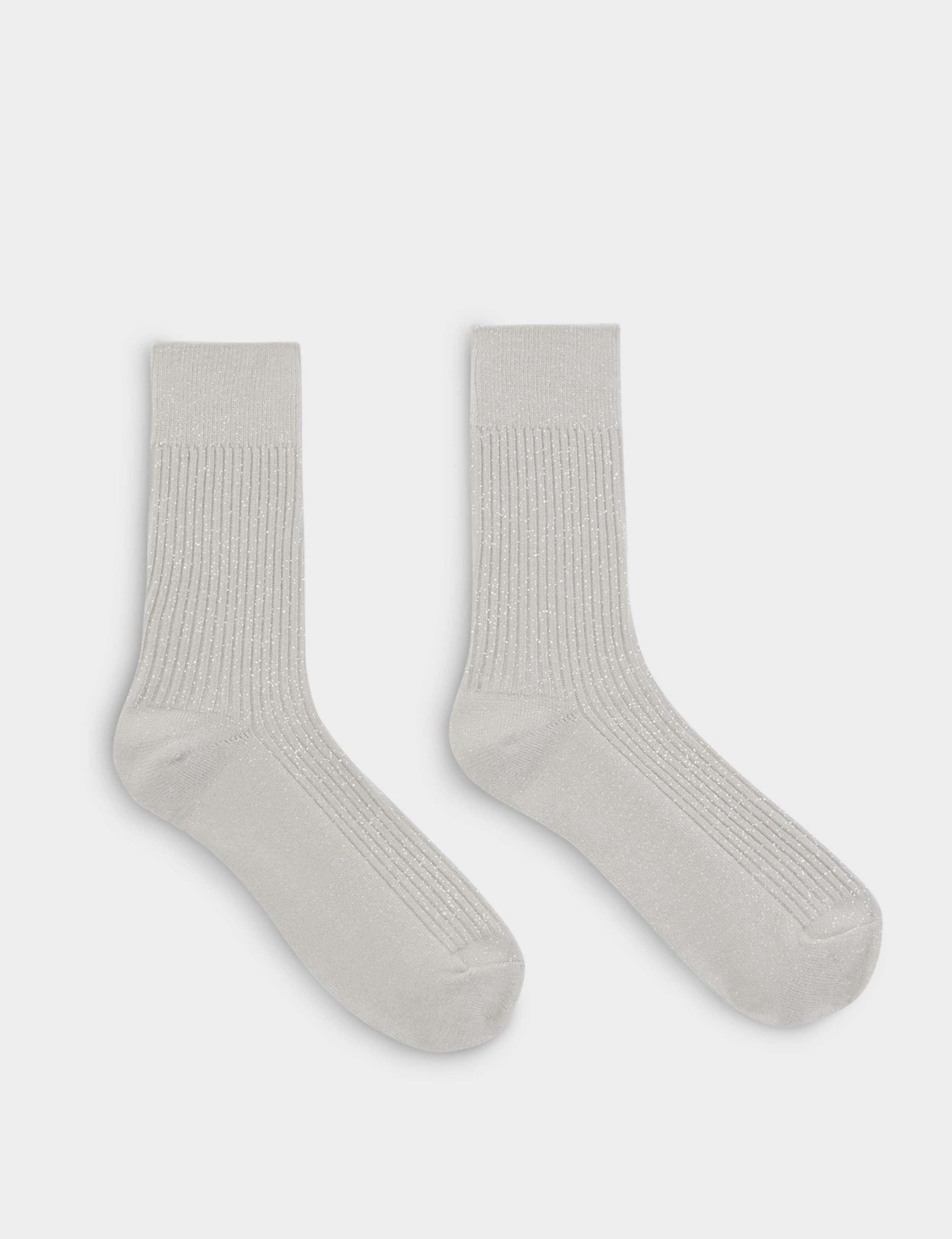 Sparkle Ribbed Ankle High Socks Gift Box 4 of 7
