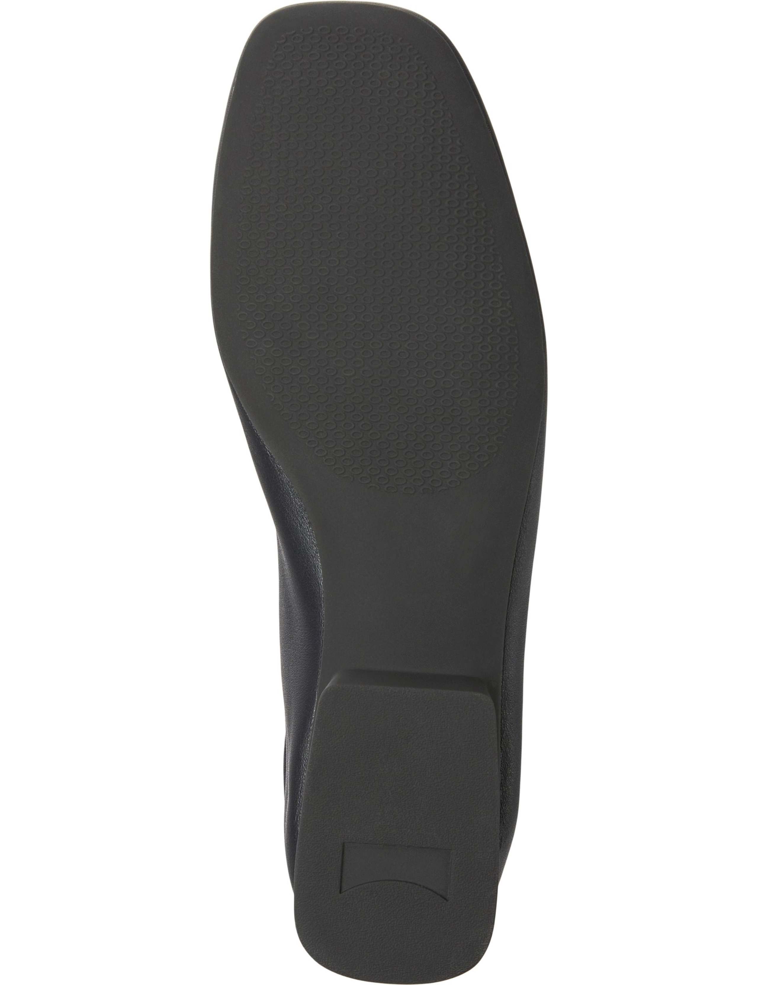 Leather Flat Square Toe Ballet Pumps 3 of 5